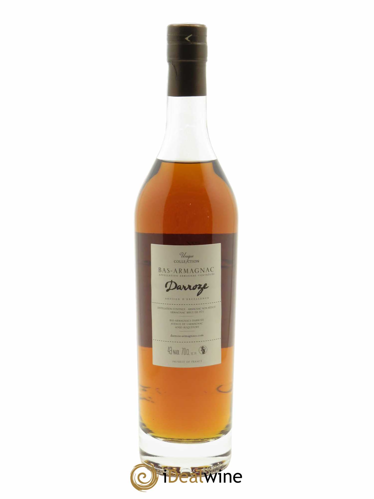 Bas-Armagnac Château de Gaube 43.5° Darroze 1972 - Lotto di 1 bottiglia - 2