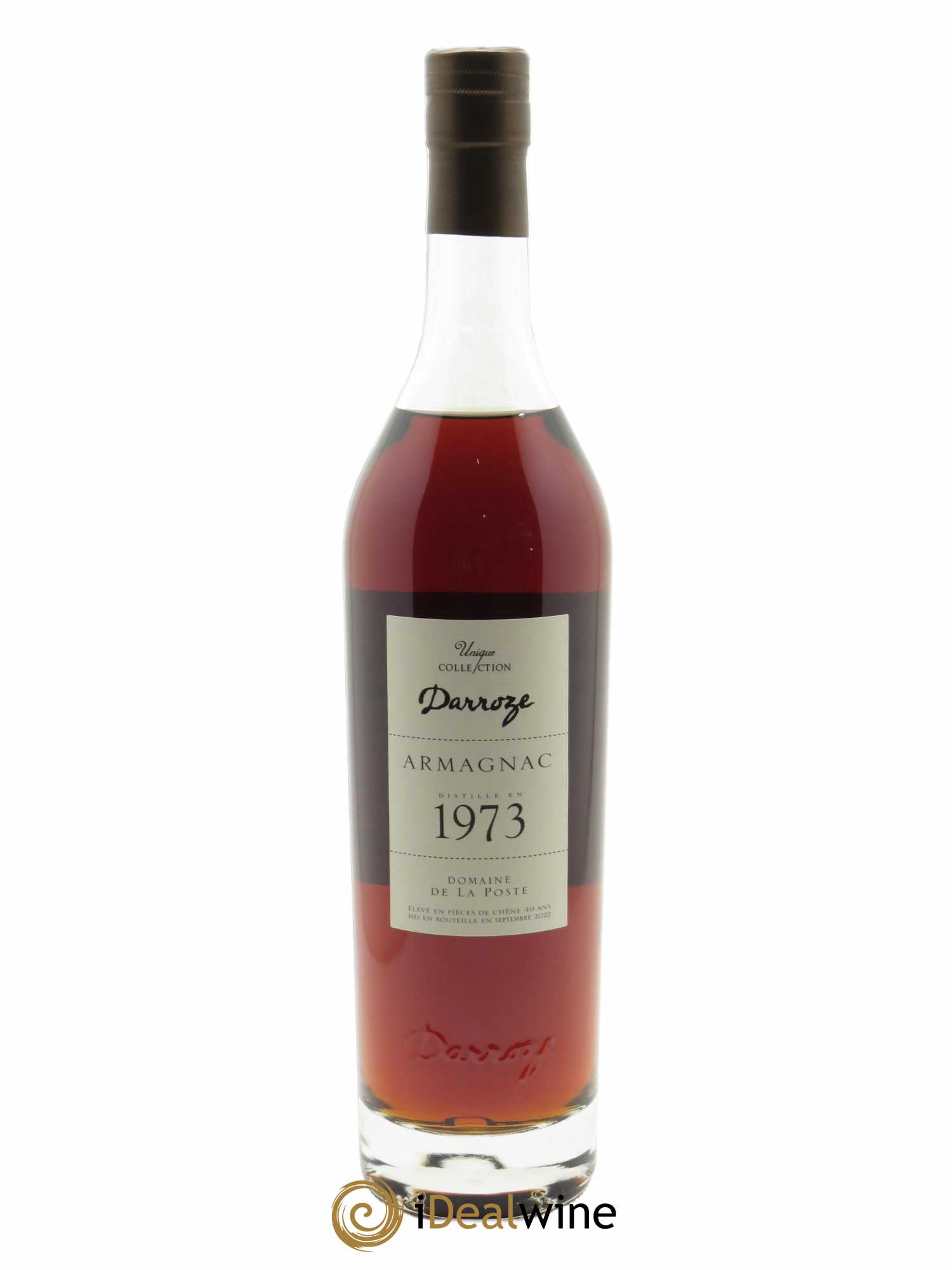 Bas-Armagnac Domaine de la Poste 48.5° Darroze 1973 - Lot of 1 bottle - 1