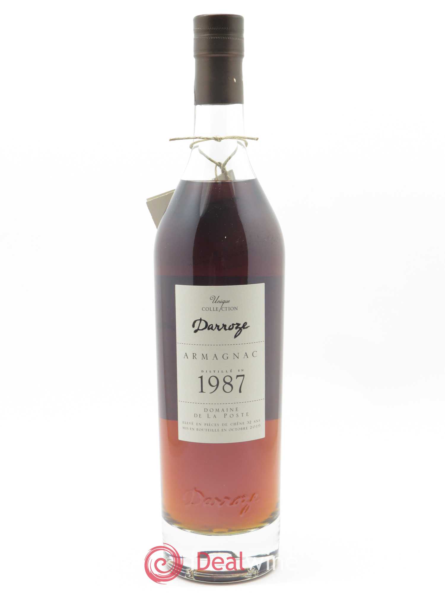 Armagnac Ténarèze Domaine de la Poste Darroze (70cl) 1987 - Lot de 1 bouteille - 1