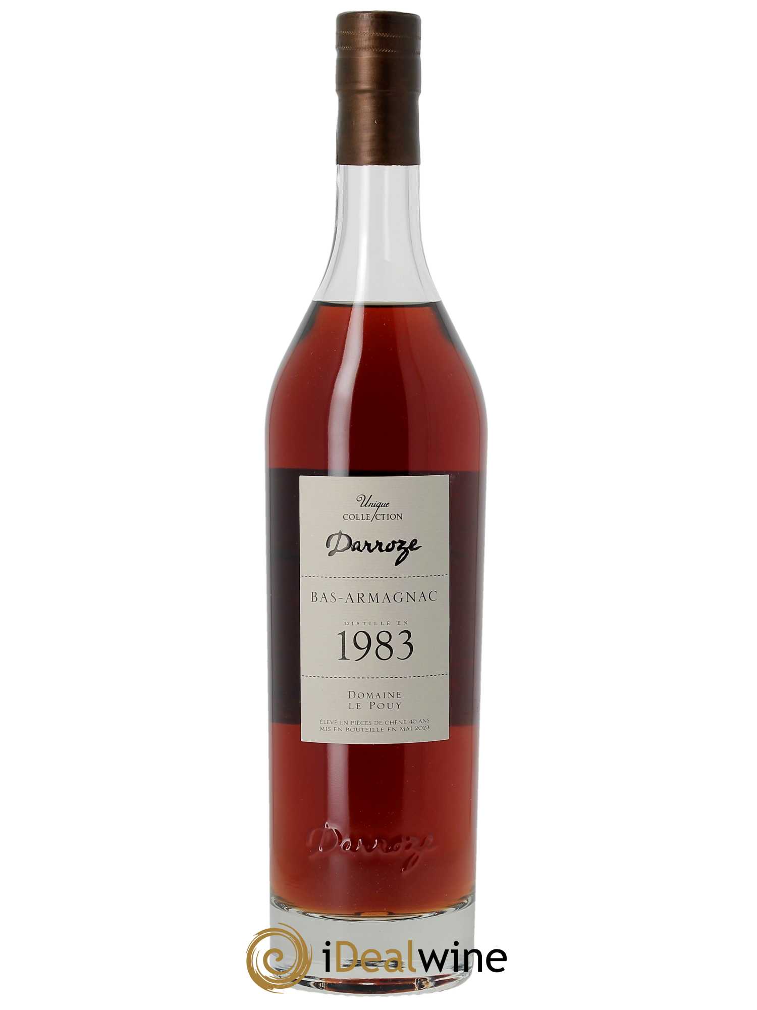 Armagnac Domaine Le Pouy (50°) Darroze 1983 - Lot of 1 bottle - 1