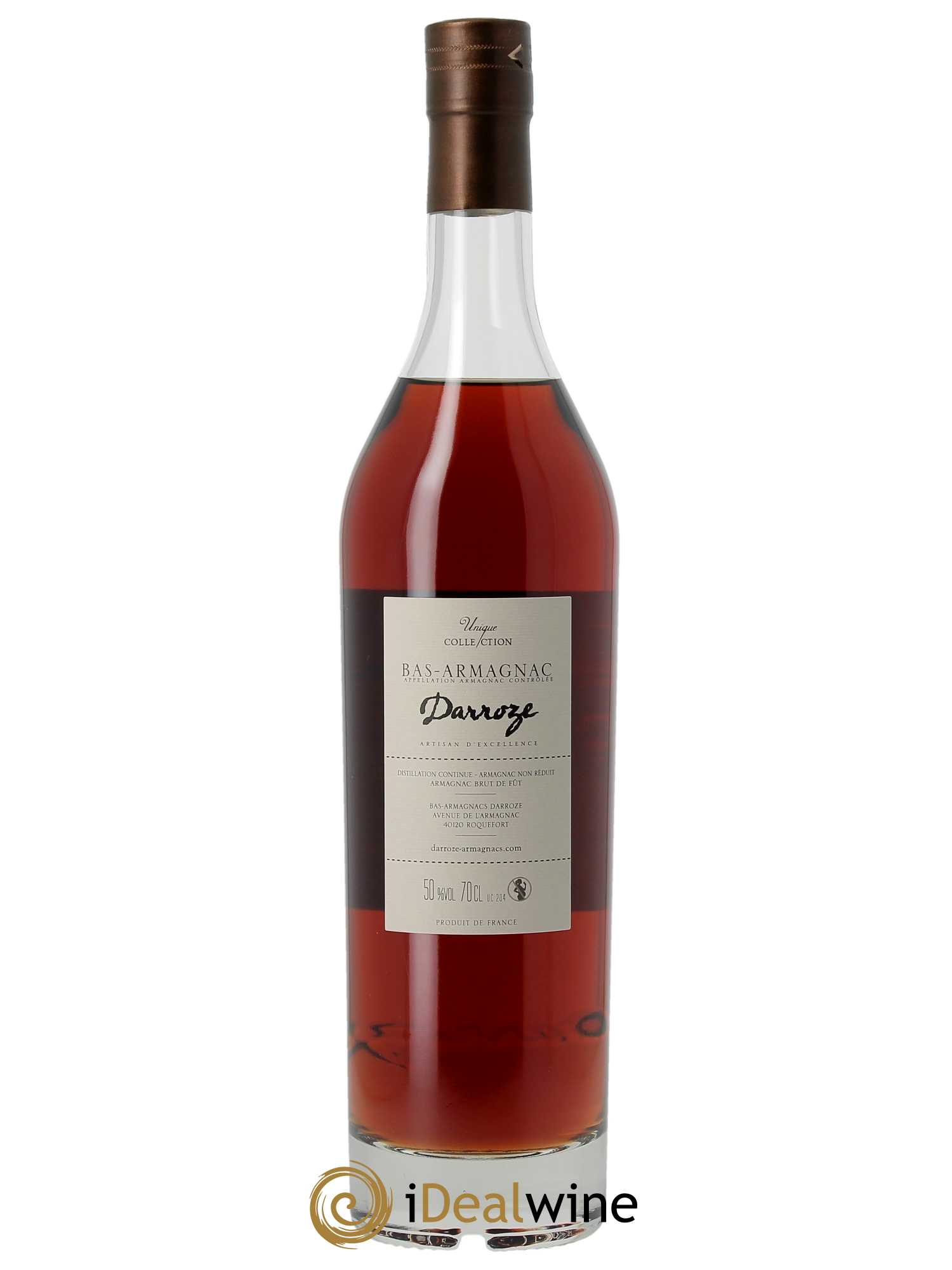 Armagnac Domaine Le Pouy (50°) Darroze 1983 - Lot of 1 bottle - 2