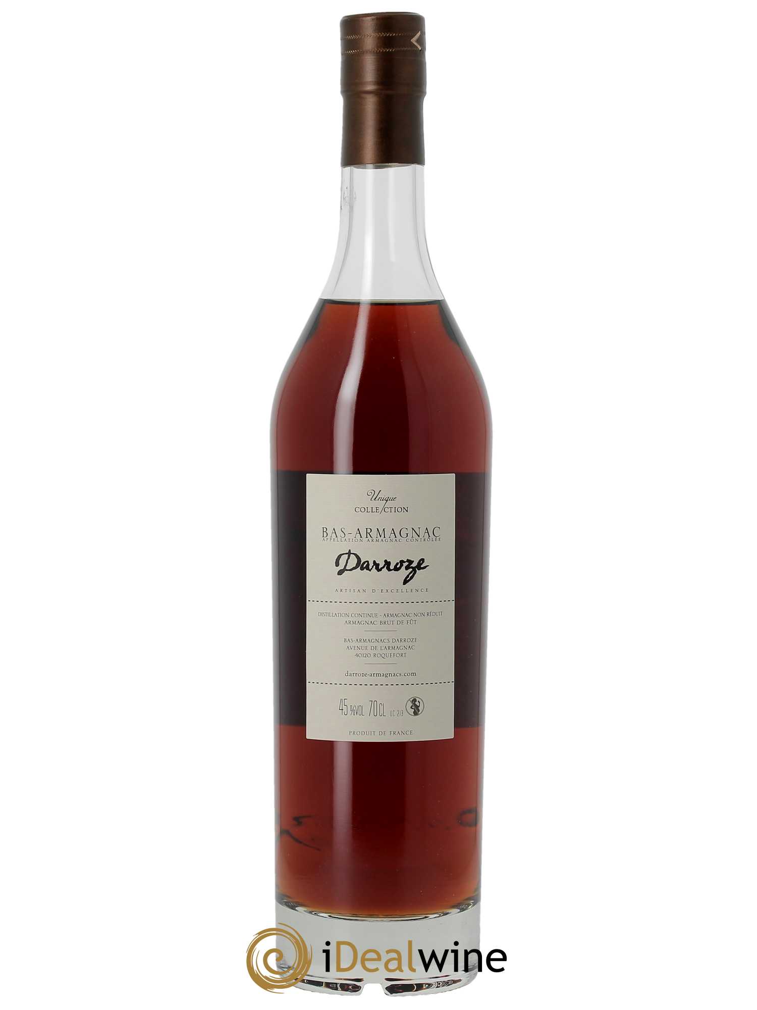 Bas-Armagnac Domaine de Bellair (49°) Darroze (70cl) 1984 - Lot de 1 bouteille - 2