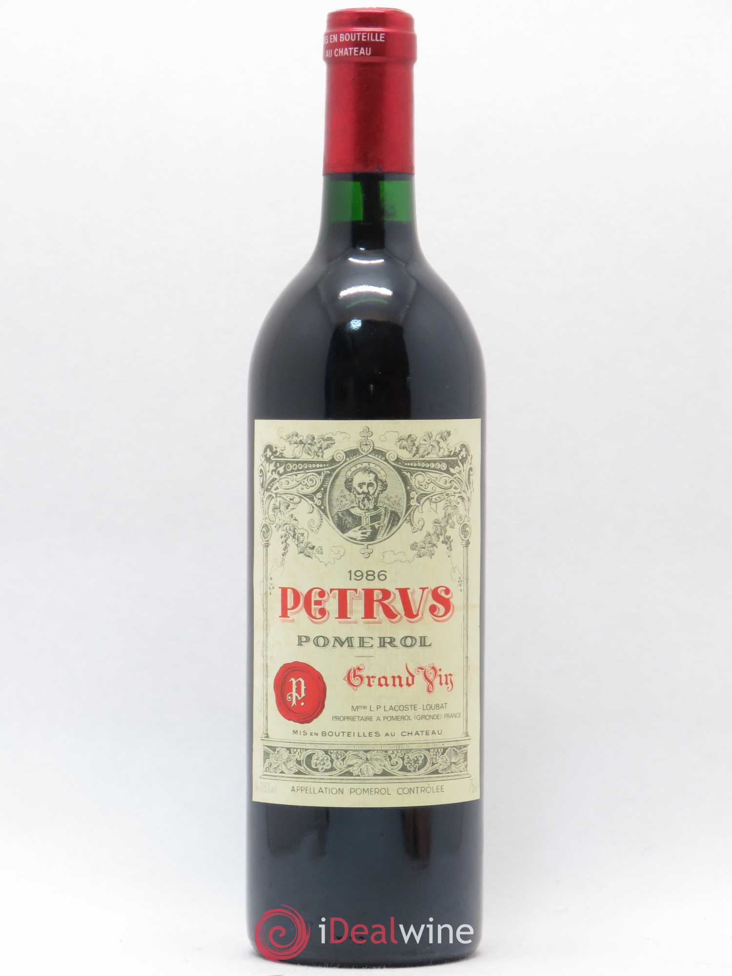 Petrus 1986 - Lot de 1 bouteille - 0