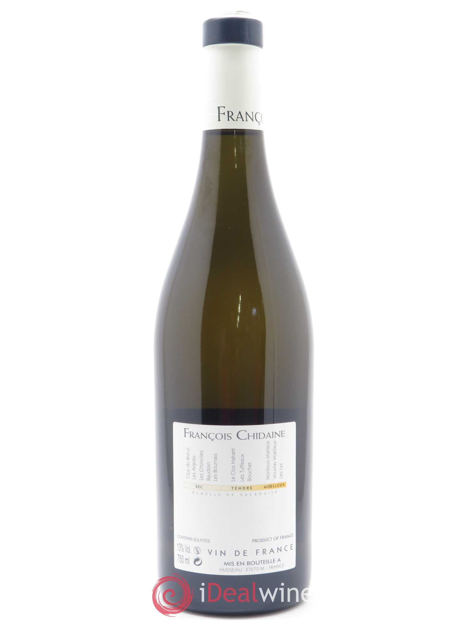 Vin de France Les Argiles François Chidaine 2017 - Lot de 1 bouteille - 1