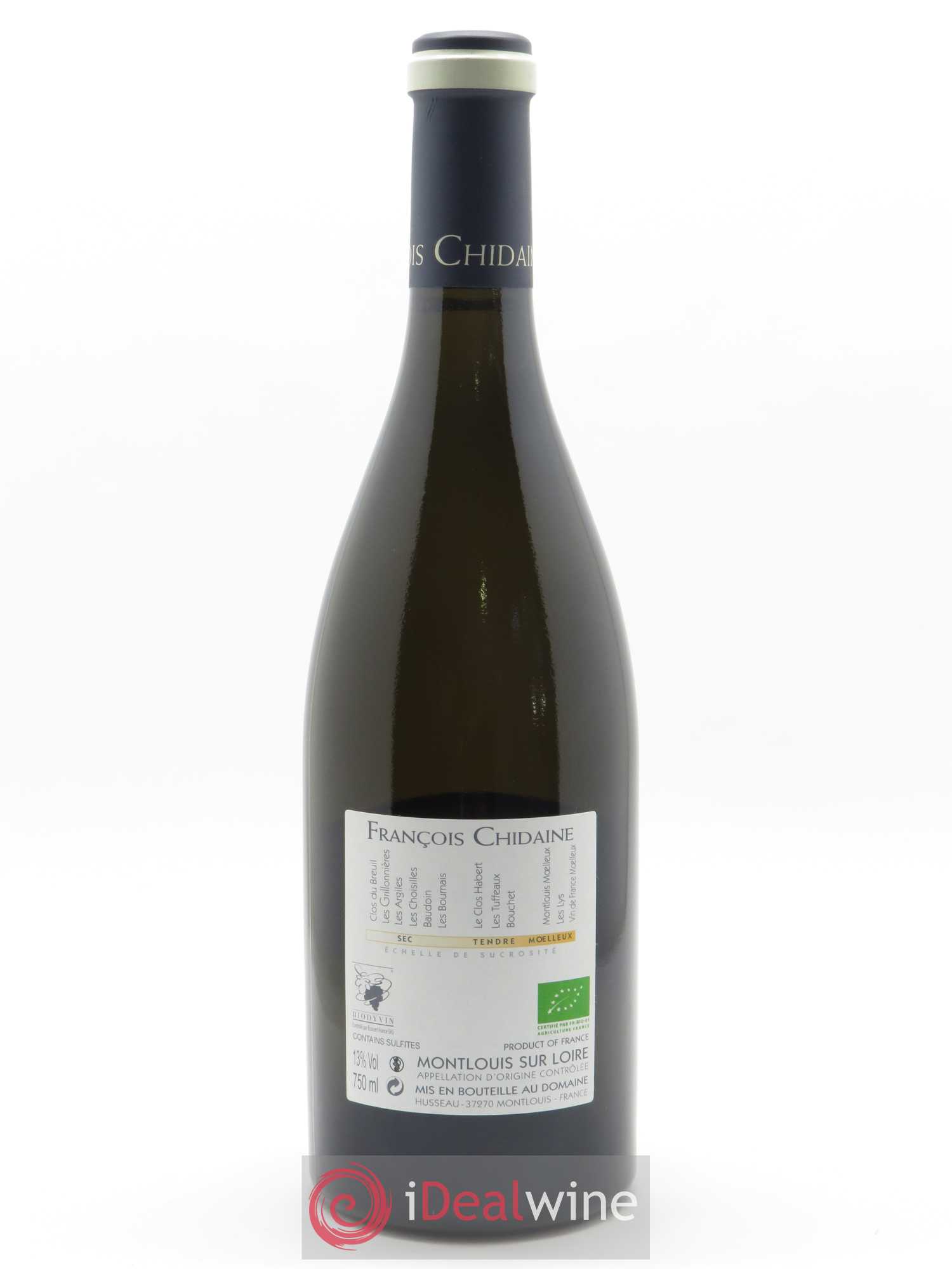 Montlouis-sur-Loire Les Bournais François Chidaine 2019 - Lot de 1 bouteille - 1