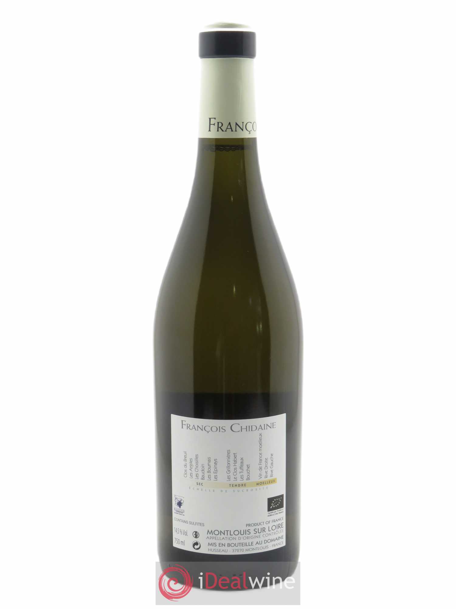 Montlouis-sur-Loire Les Choisilles François Chidaine 2020 - Lot de 1 bouteille - 1