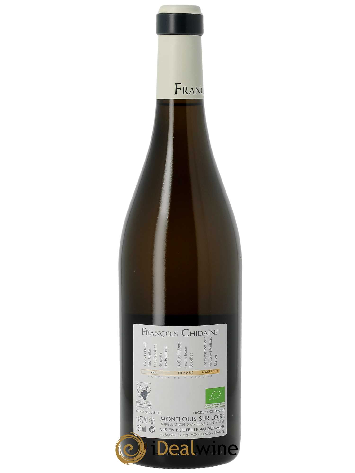 Montlouis-sur-Loire Les Tuffeaux François Chidaine 2019 - Lot de 1 bouteille - 1