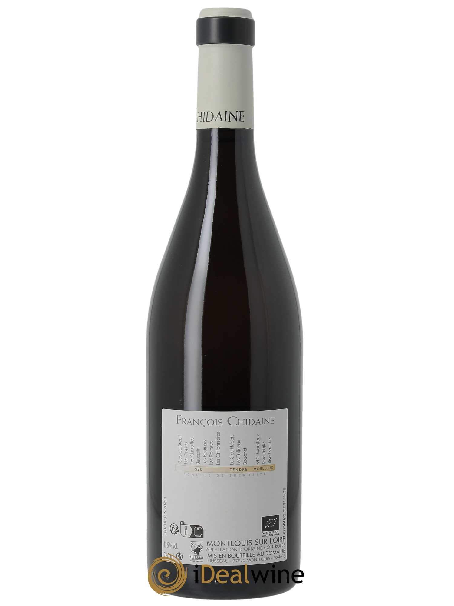 Montlouis-sur-Loire Clos du Breuil François Chidaine 2022 - Lot of 1 bottle - 1