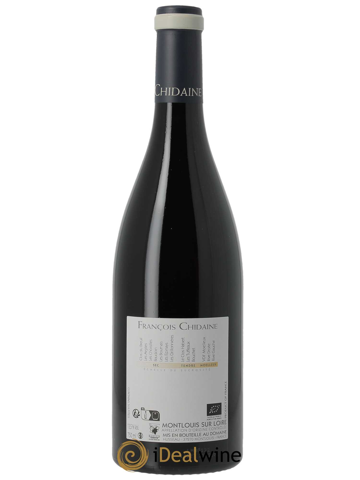 Montlouis-sur-Loire Les Bournais François Chidaine 2022 - Lot of 1 bottle - 1