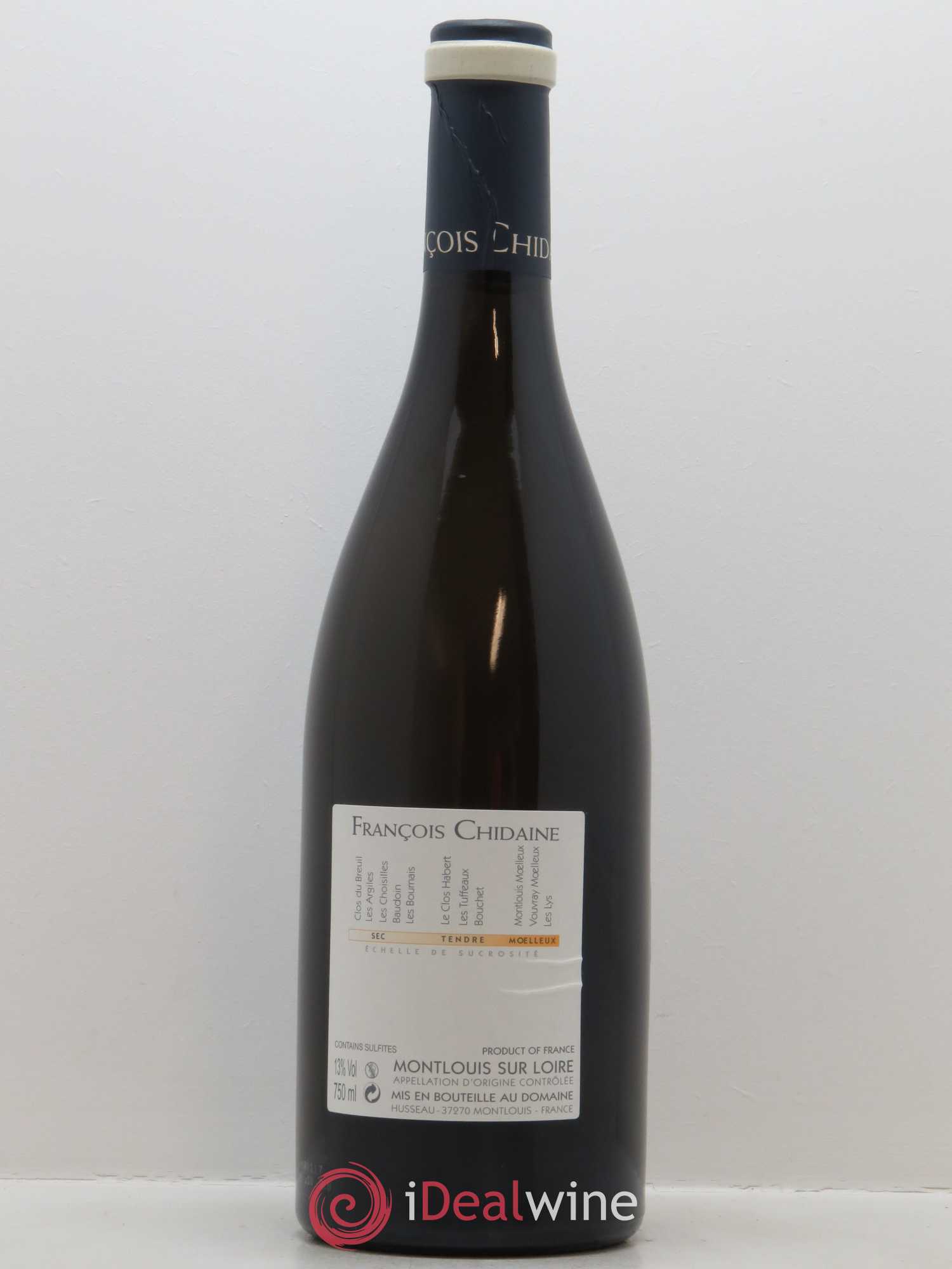 Montlouis-sur-Loire Les Bournais François Chidaine 2017 - Lot de 1 bouteille - 1