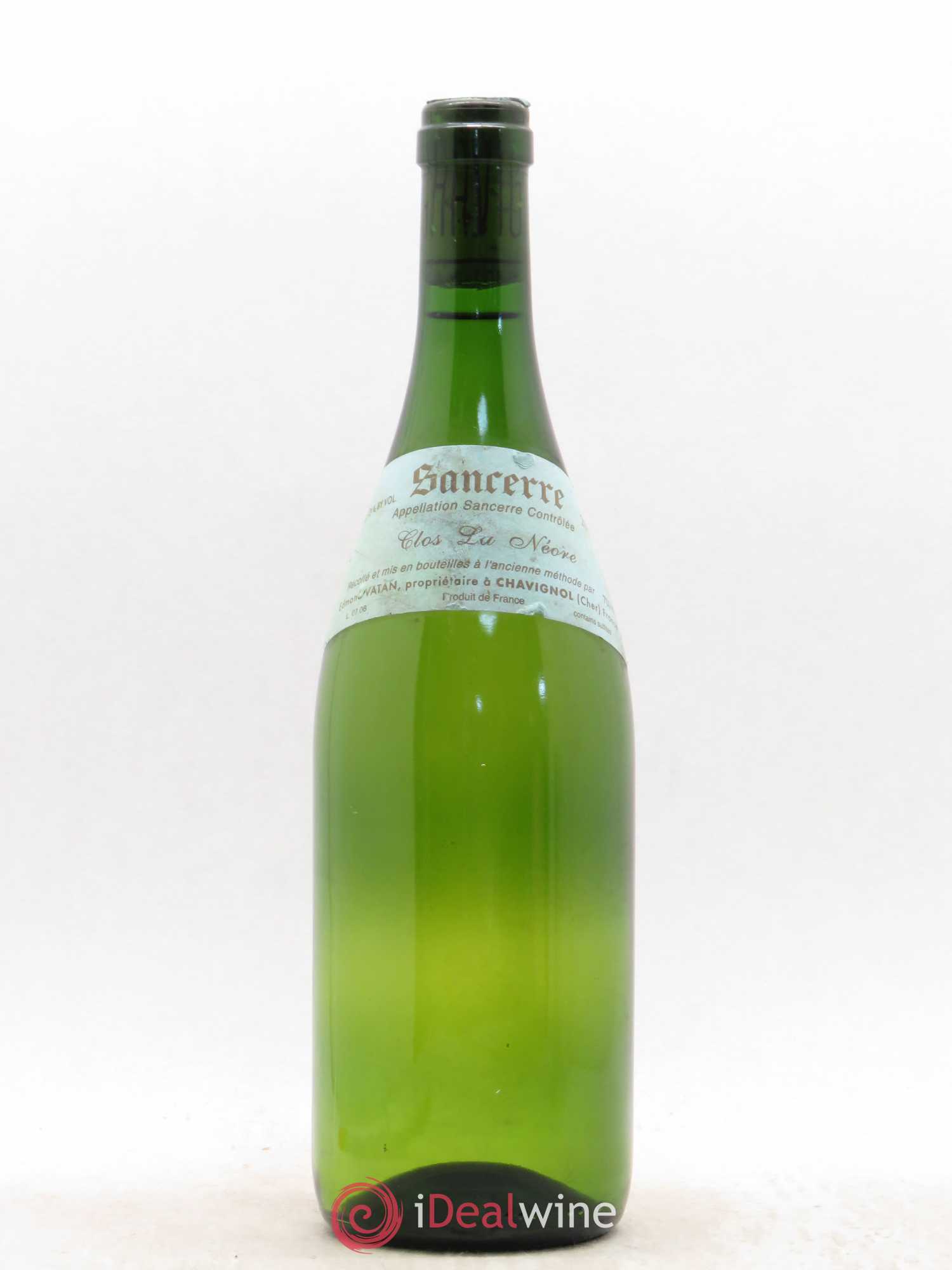 Sancerre Clos la Neore Edmond Vatan 2006 - Lot de 1 bouteille - 0