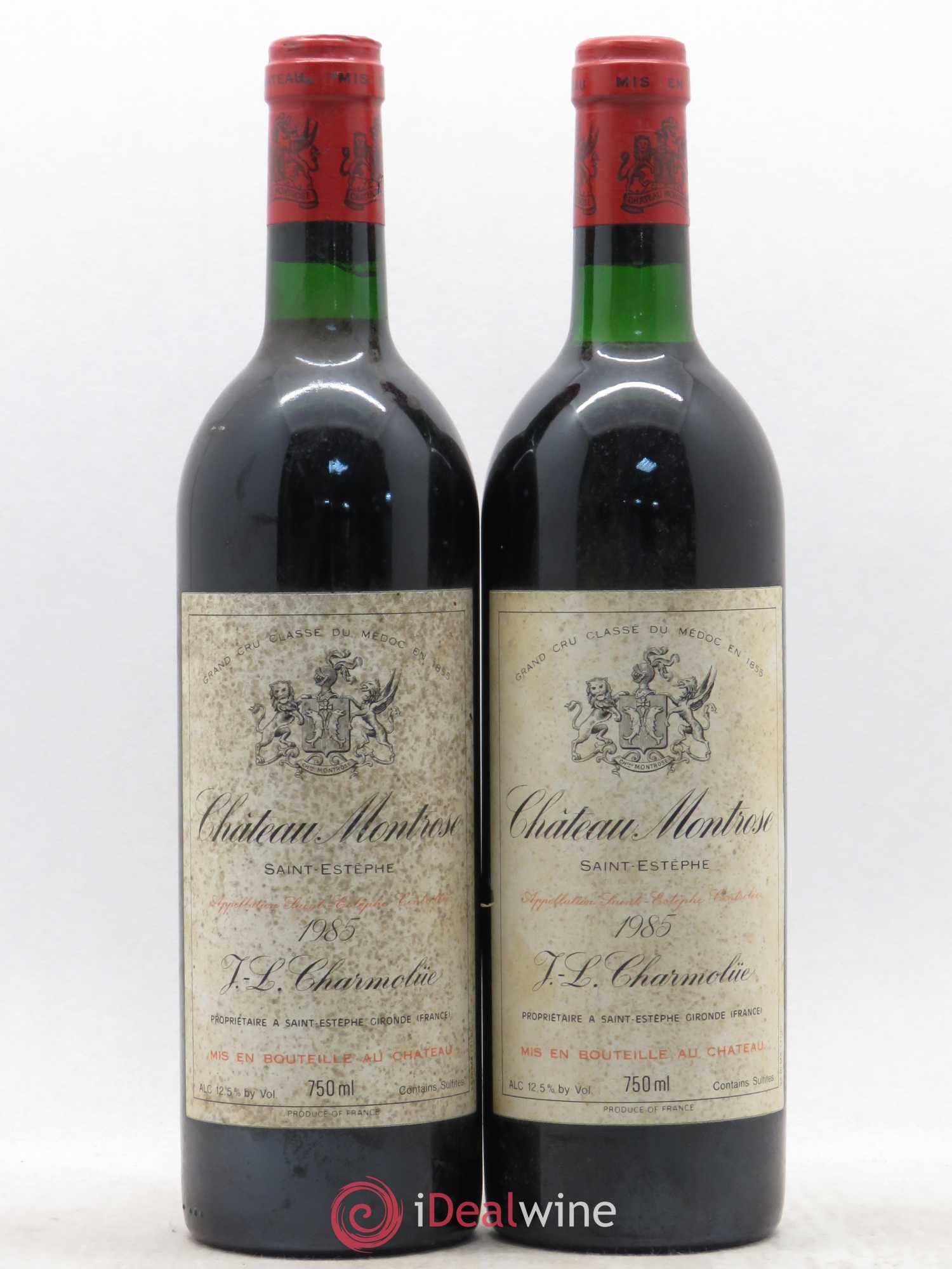 Château Montrose 2ème Grand Cru Classé 1985 - Lot de 2 bouteilles - 0