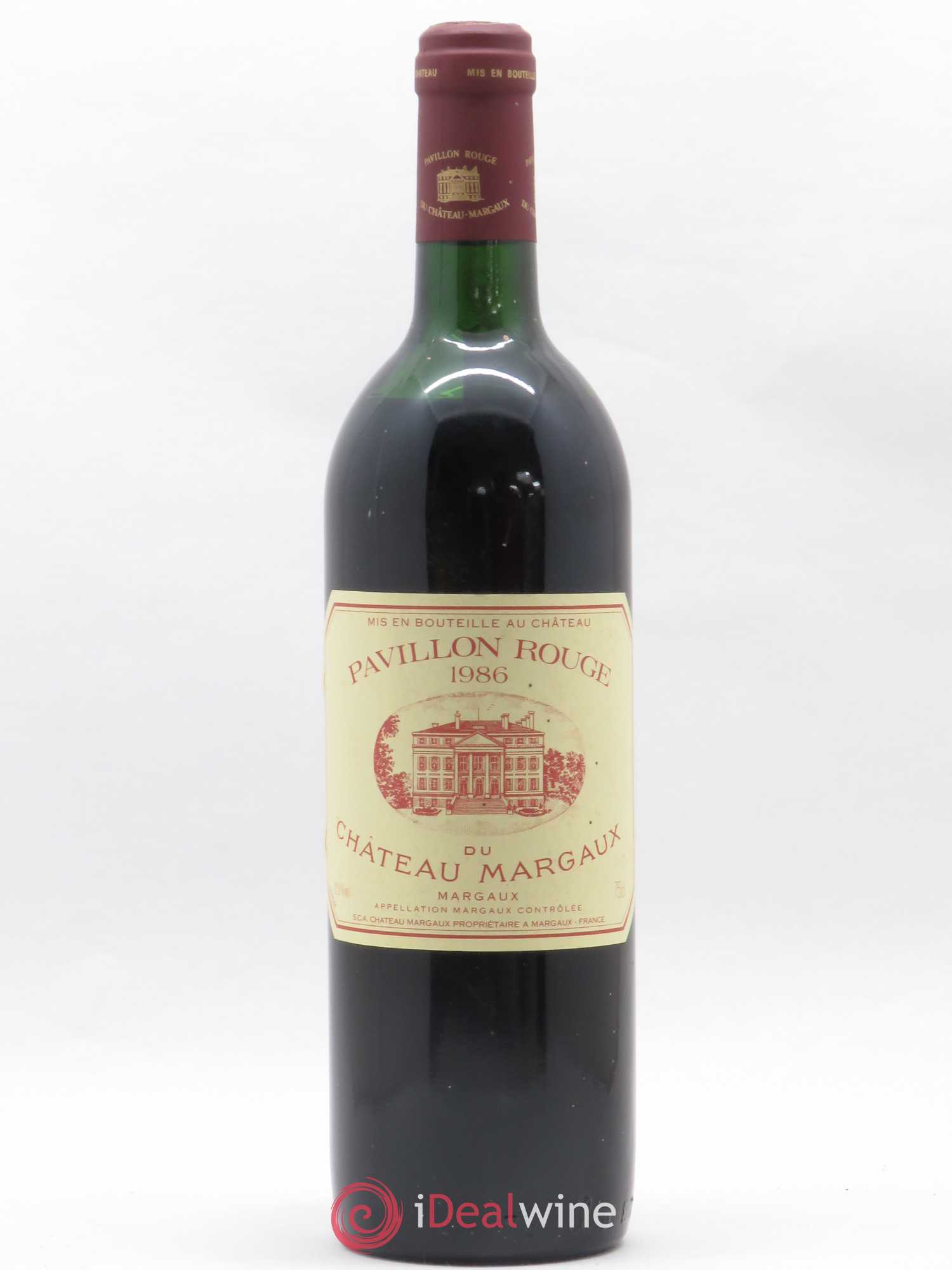 Pavillon Rouge du Château Margaux Second Vin 1986 - Lot de 1 bouteille - 0