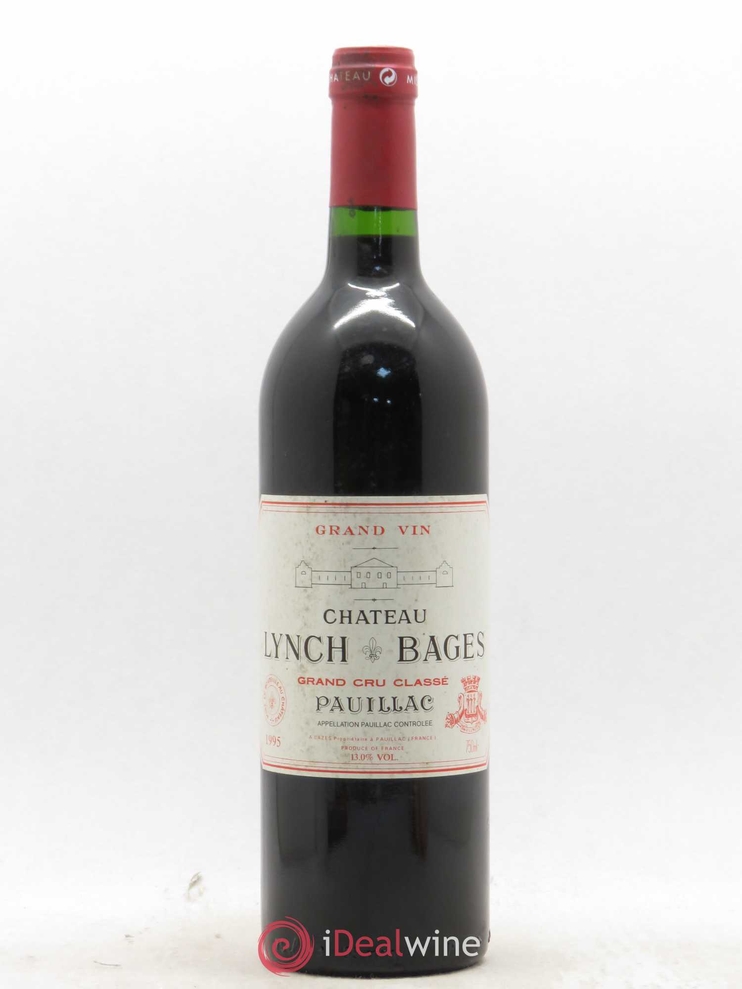 Château Lynch Bages 5ème Grand Cru Classé 1995 - Lot de 1 bouteille - 0