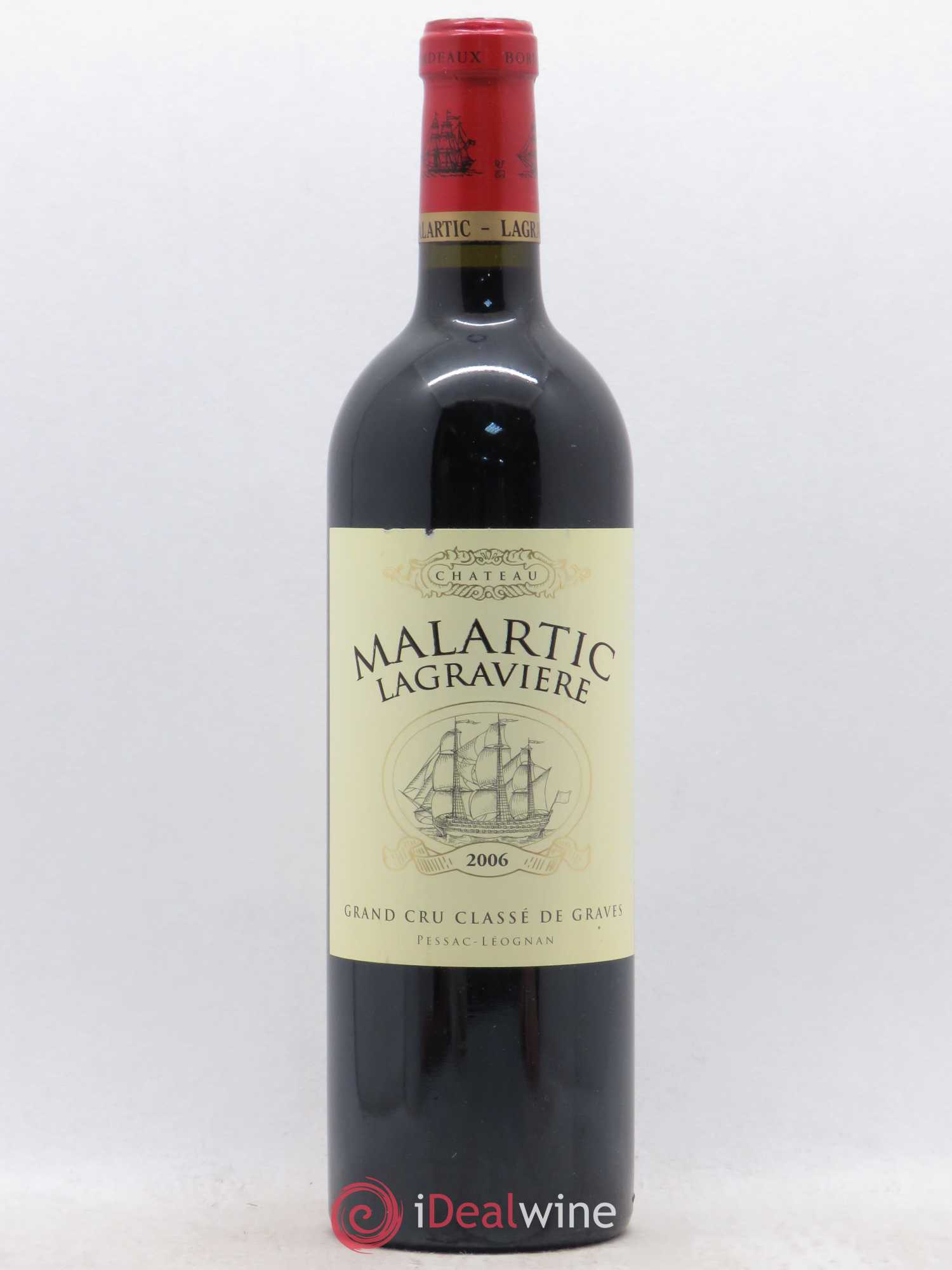 Château Malartic-Lagravière Cru Classé de Graves 2006 - Lot de 1 bouteille - 0