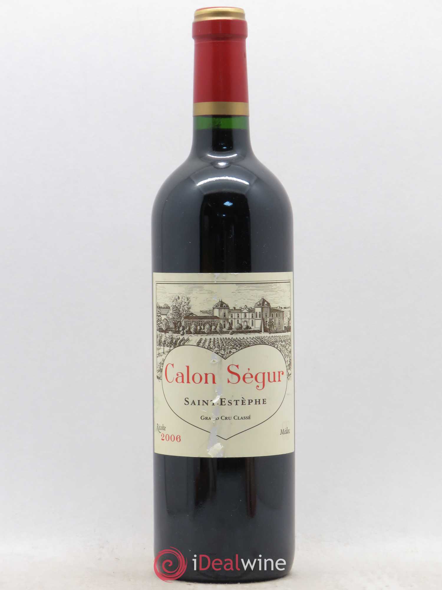 Château Calon Ségur 3ème Grand Cru Classé 2006 - Lot de 1 bouteille - 0