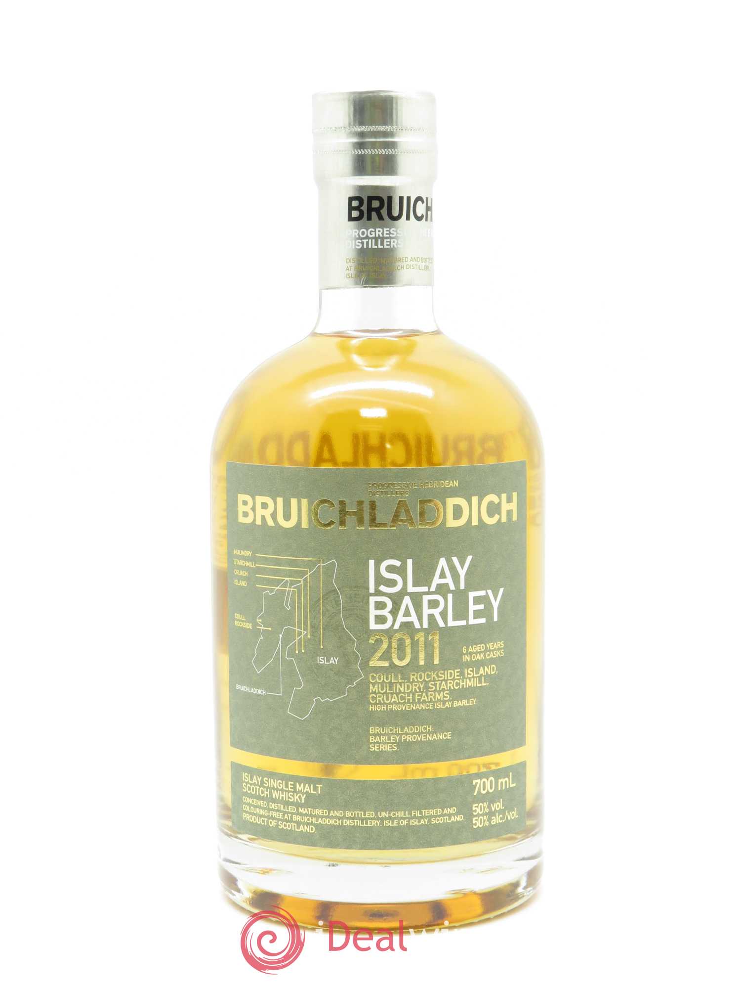 Whisky Bruichladdich Islay Barley (70cl) 2011 - Lot de 1 bouteille - 1