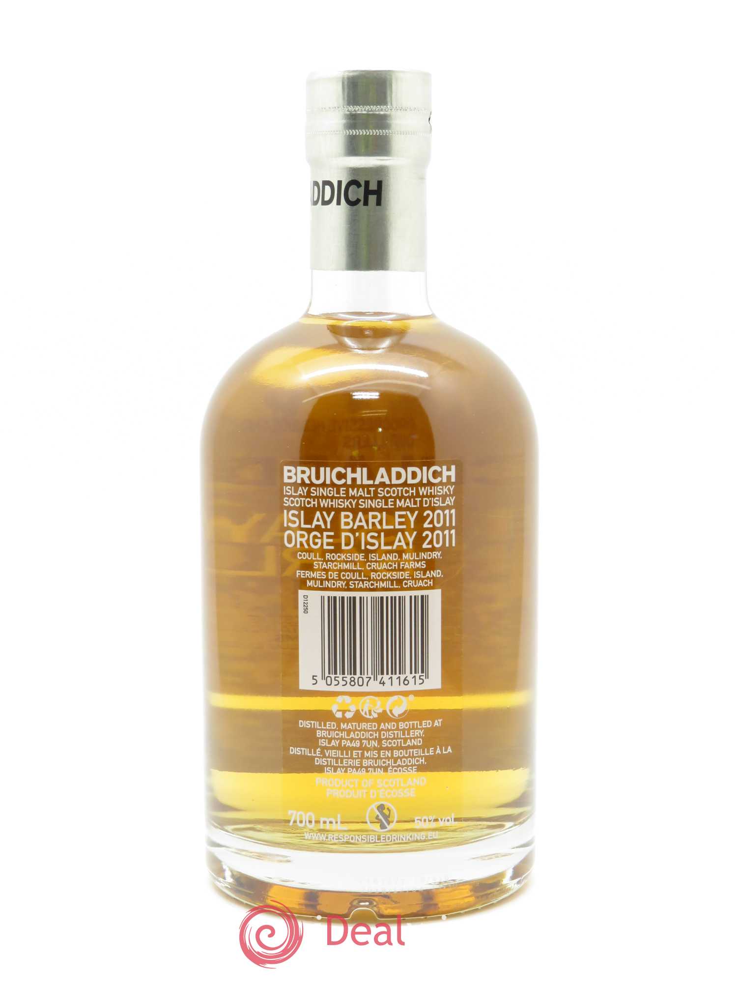 Whisky Bruichladdich Islay Barley (70cl) 2011 - Lot de 1 bouteille - 2