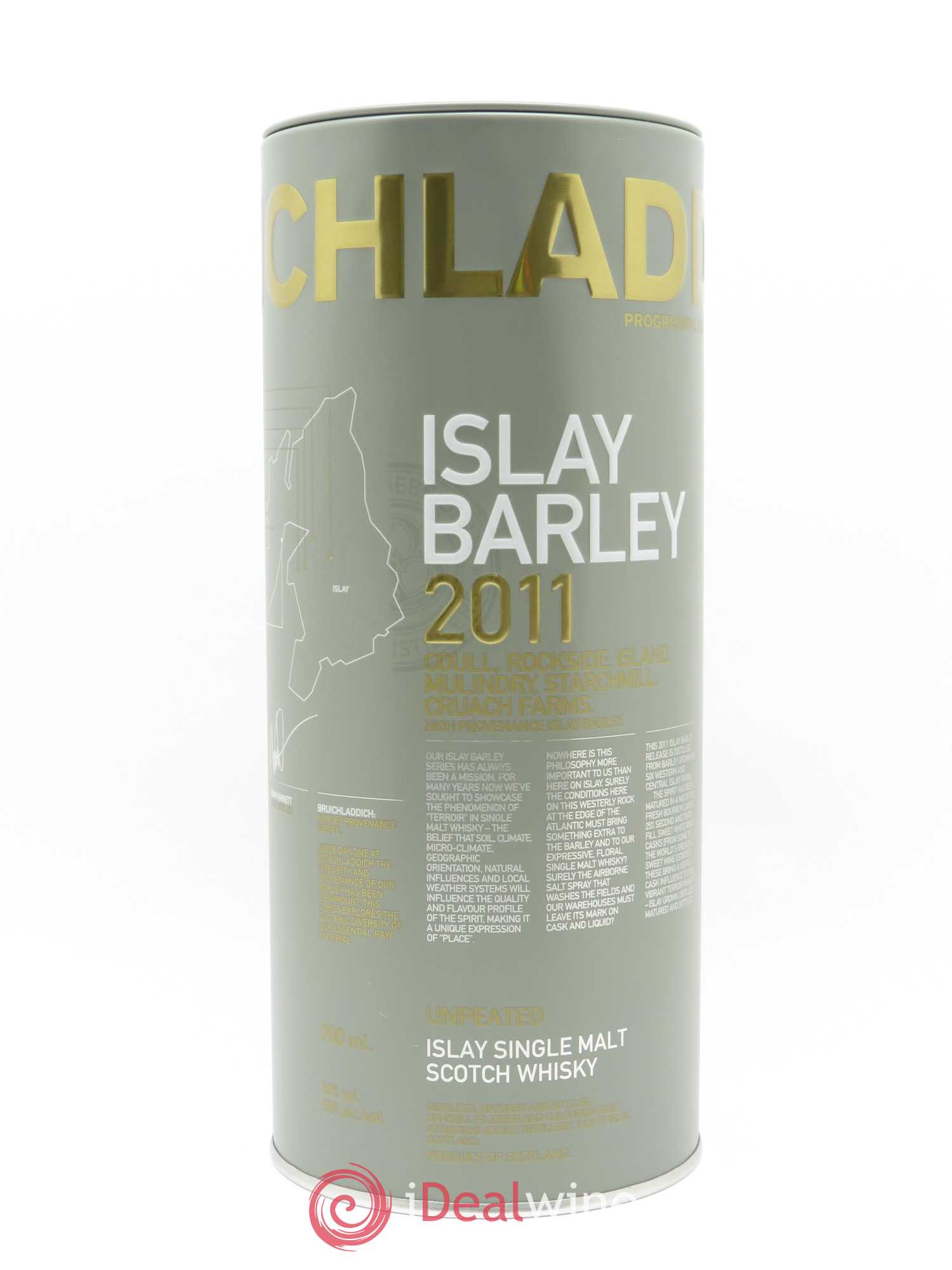 Whisky Bruichladdich Islay Barley (70cl) 2011 - Lot de 1 bouteille - 3