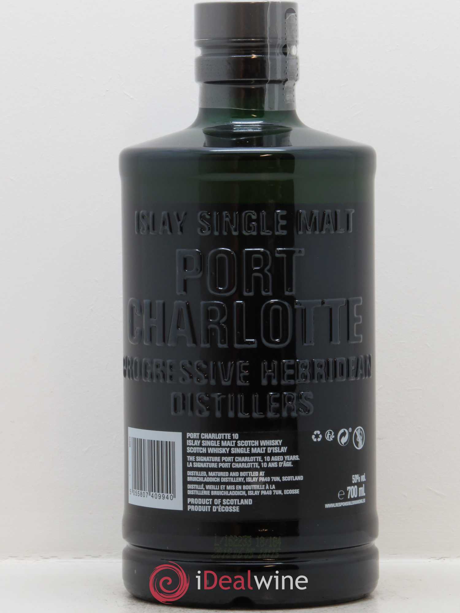 Whisky Port Charlotte 10 aged years (70cl) - Lot de 1 bouteille - 1