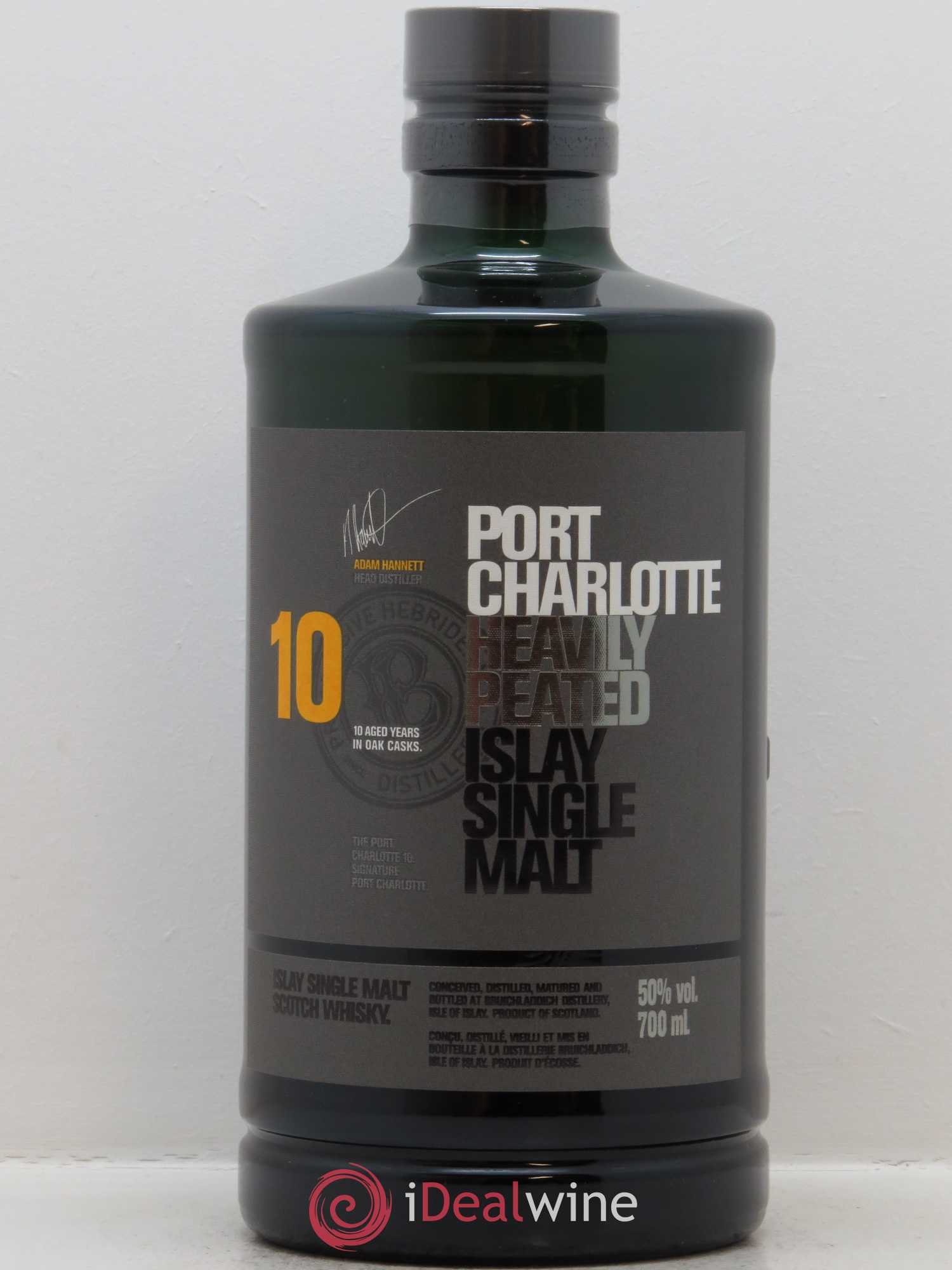 Whisky Port Charlotte 10 aged years (70cl) - Lot de 1 bouteille - 0