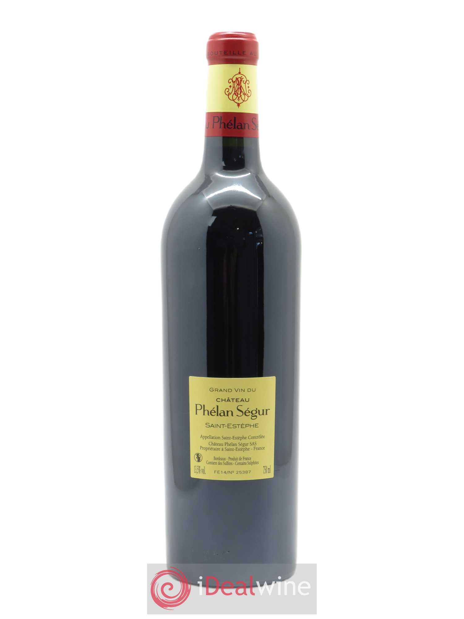 Château Phélan Ségur 2014 - Lot de 1 bouteille - 1
