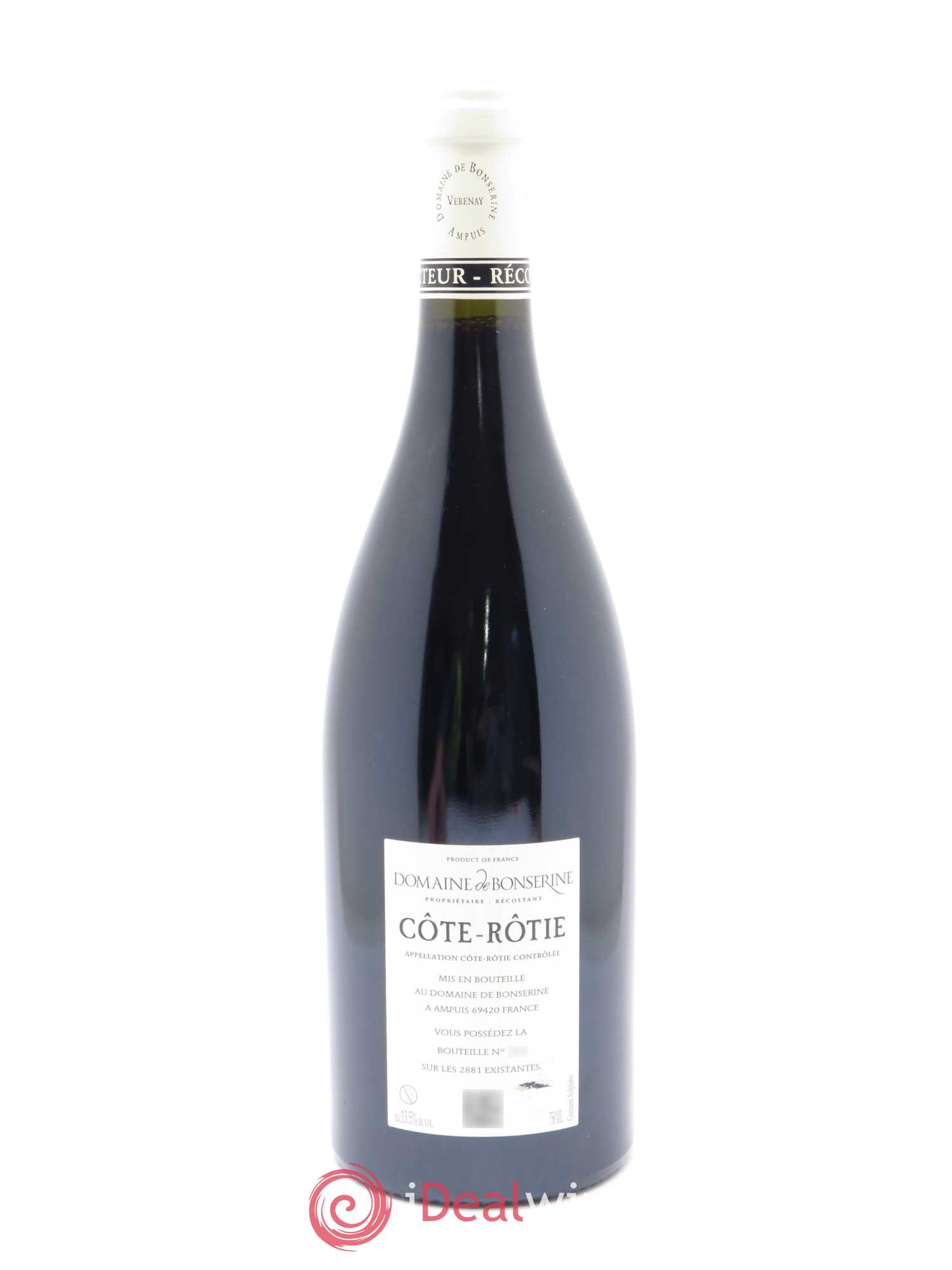 Côte-Rôtie La Garde Bonserine (Domaine de) 2015 - Lot de 1 bouteille - 2