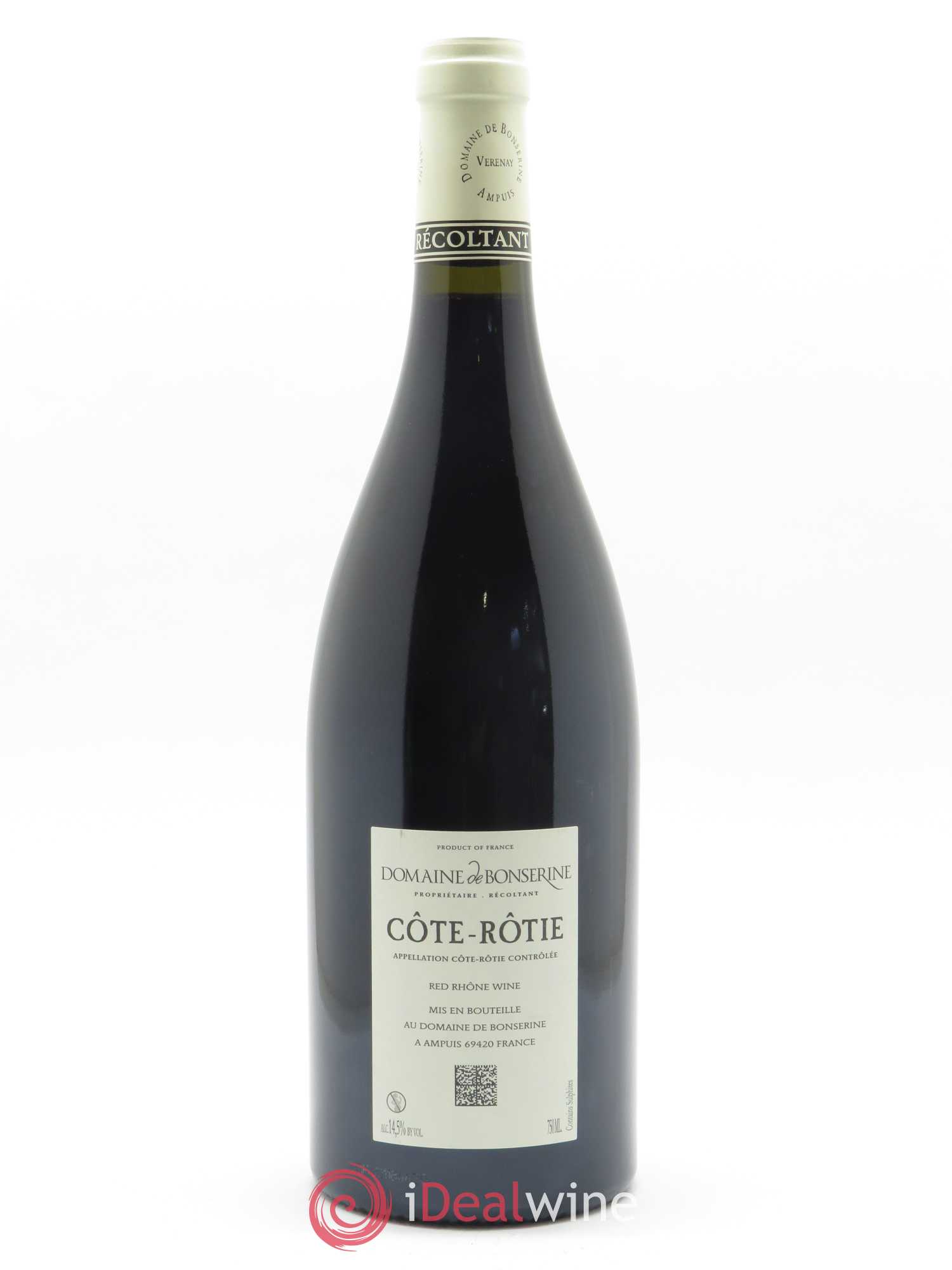 Côte-Rôtie La Viallière Bonserine (Domaine de) 2018 - Lot of 1 bottle - 1