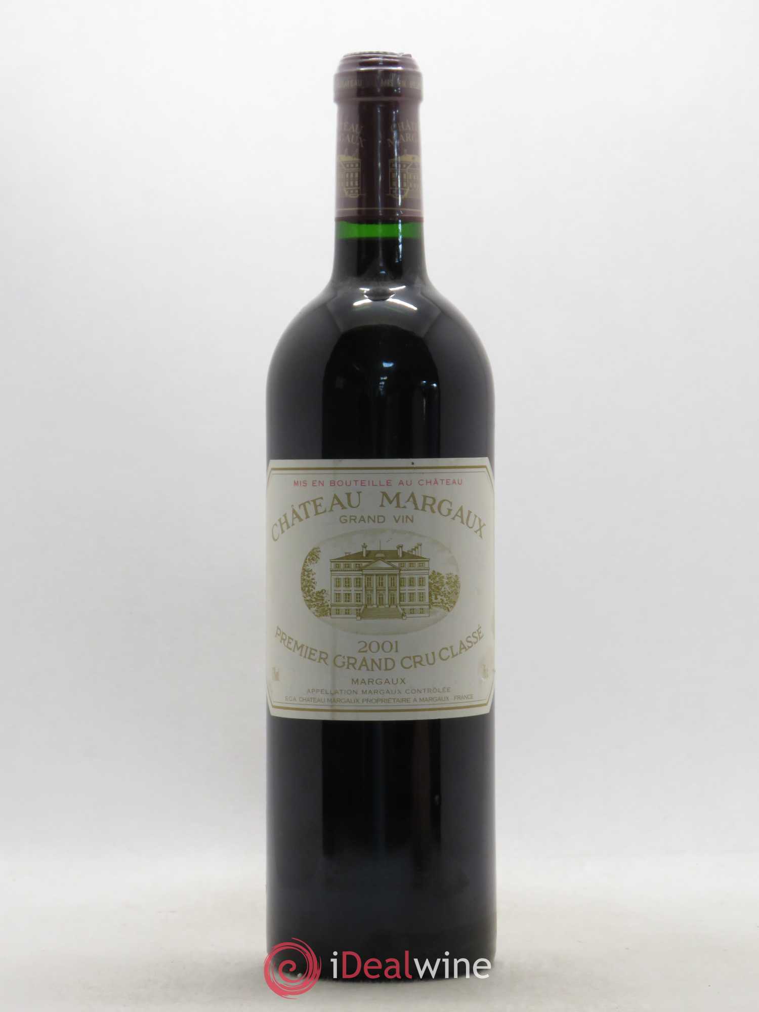 Château Margaux 1er Grand Cru Classé 2001 - Lot de 1 bouteille - 0