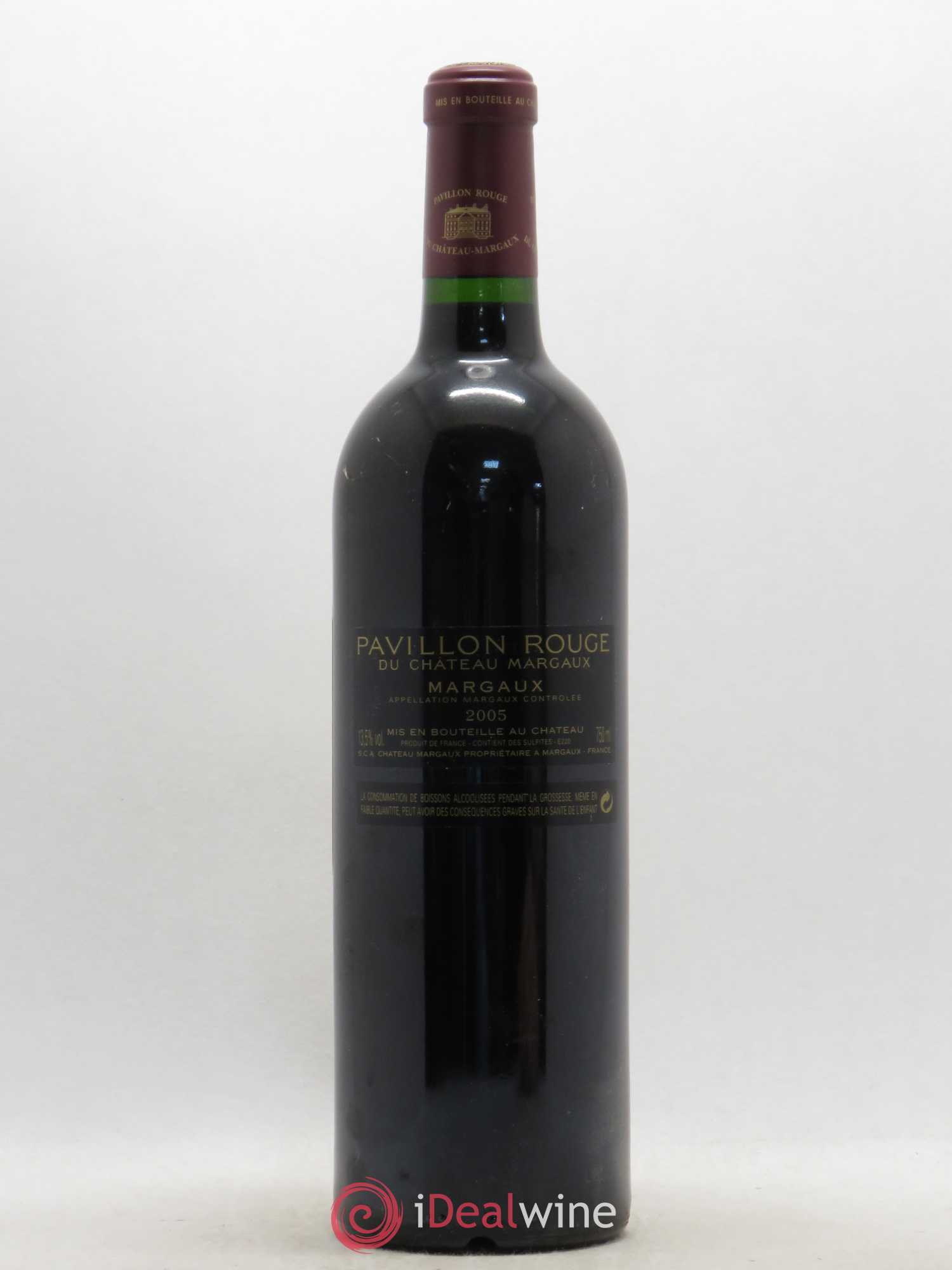Pavillon Rouge du Château Margaux Second Vin 2005 - Lot de 1 bouteille - 1