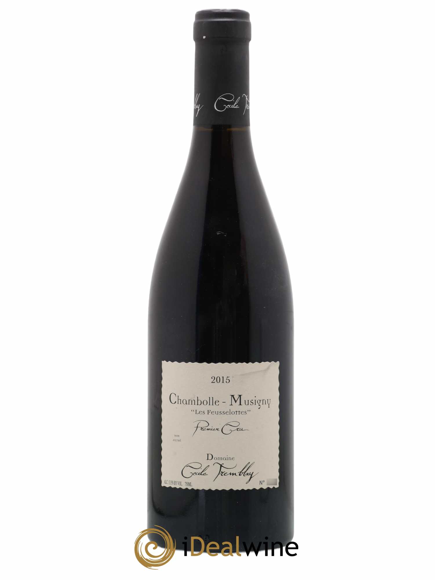 Chambolle-Musigny 1er Cru Les Feusselottes Cécile Tremblay 2015 - Lot de 1 bouteille - 0
