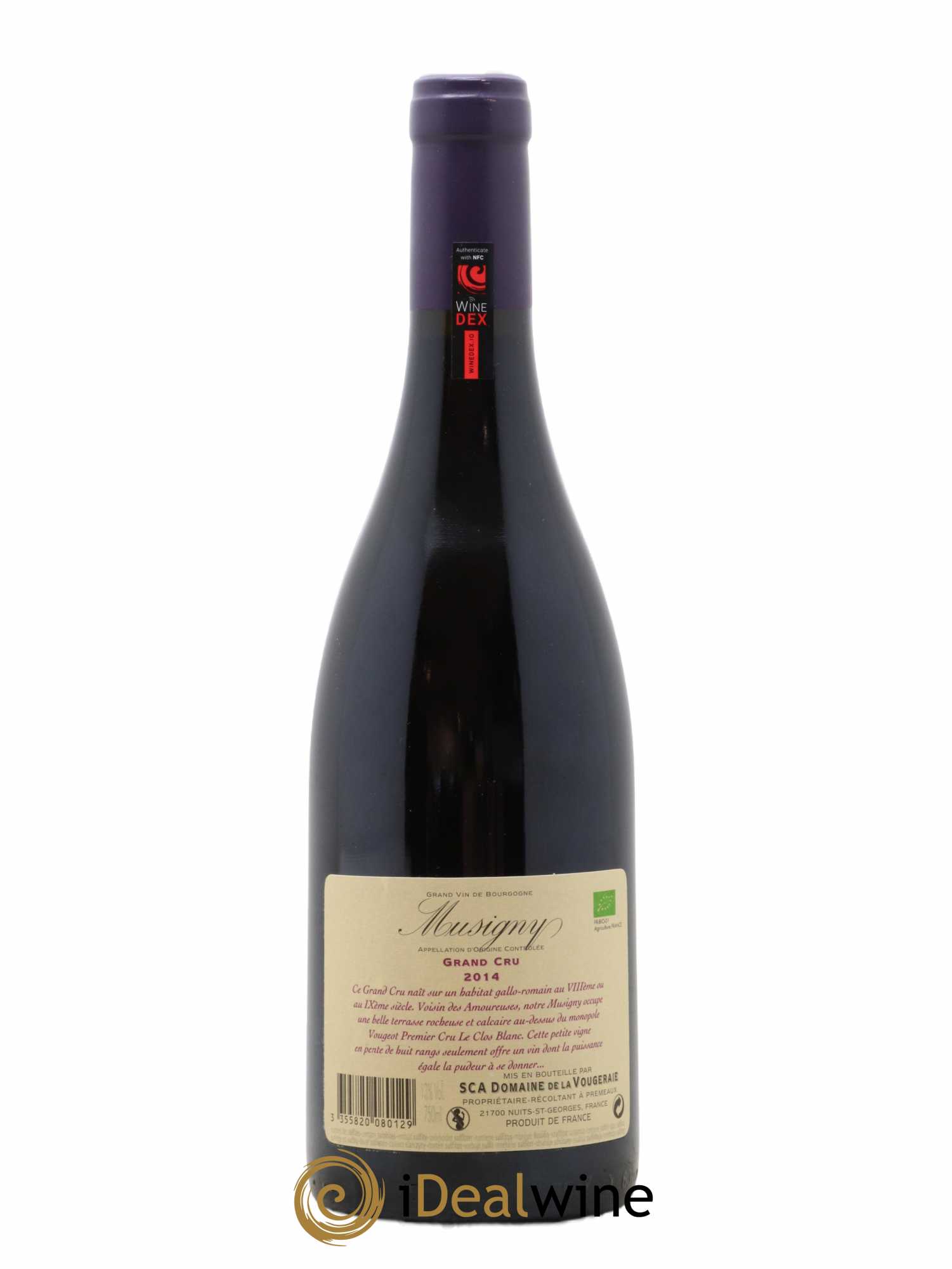 Musigny Grand Cru La Vougeraie (senza prezzo di riserva) (senza prezzo di riserva) 2014 - Lotto di 1 bottiglia - 1