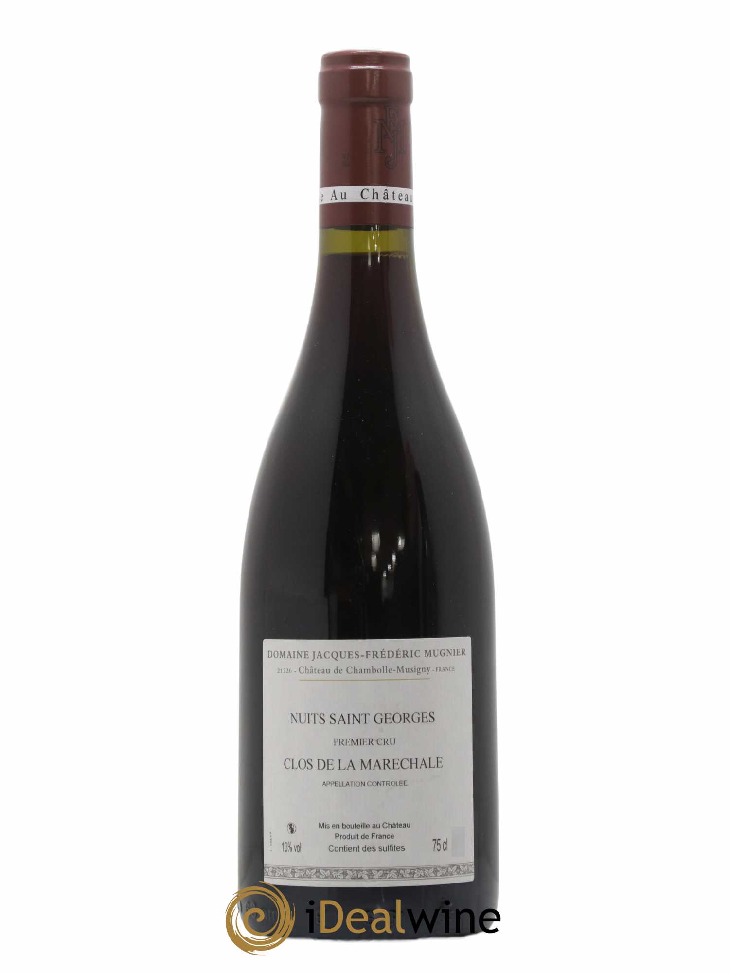 Nuits-Saint-Georges 1er Cru Clos de La Maréchale Jacques-Frédéric Mugnier (sans prix de réserve) 2017 - Lot de 1 bouteille - 1