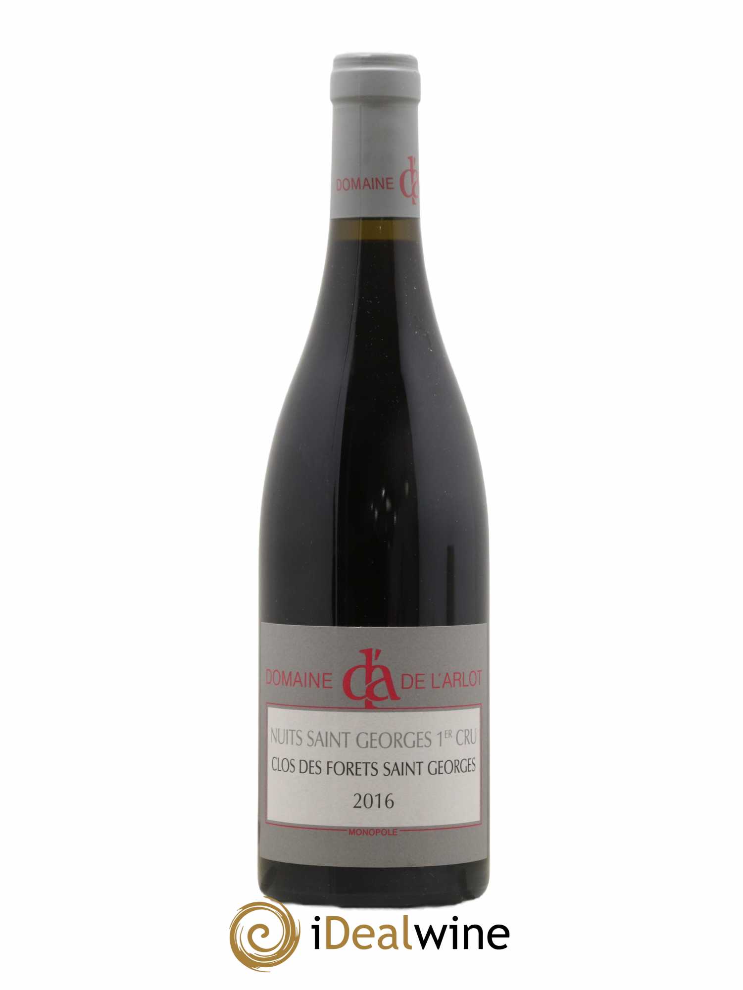 Nuits-Saint-Georges 1er Cru Clos des Forêts Saint-Georges Domaine de l'Arlot (sans prix de réserve) 2016 - Lot de 1 bouteille - 0