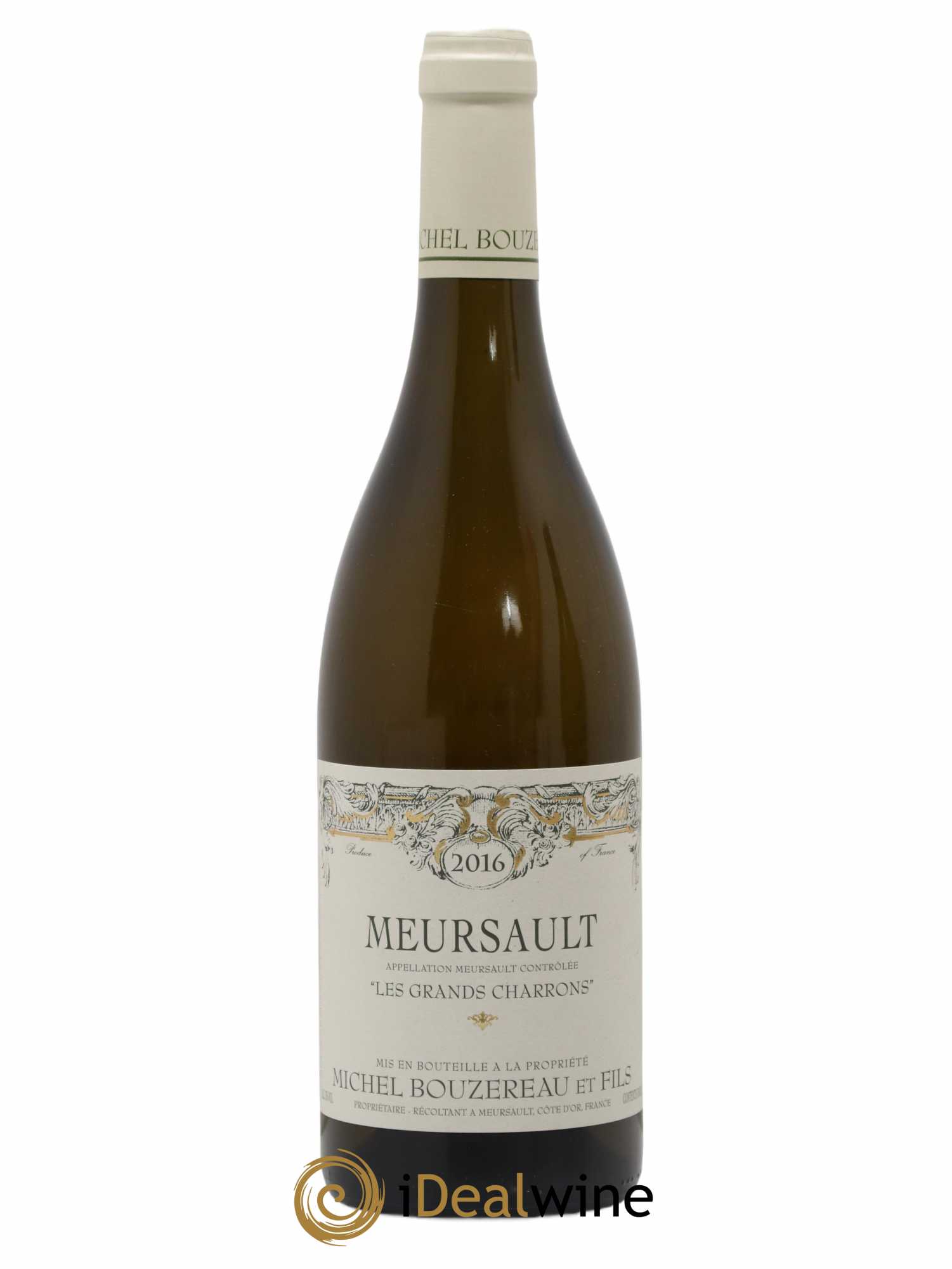 Meursault Les Grands Charrons Michel Bouzereau et Fils (Domaine) 2016 - Lot de 1 bouteille - 0
