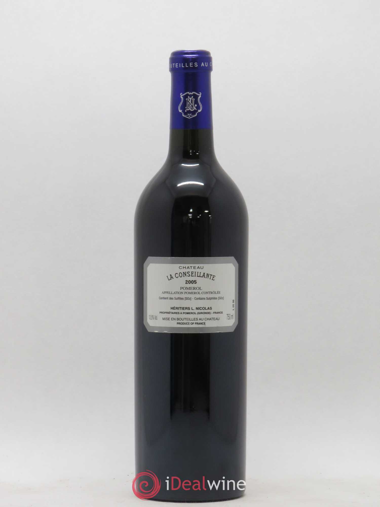 Château la Conseillante 2005 - Lot de 1 bouteille - 1