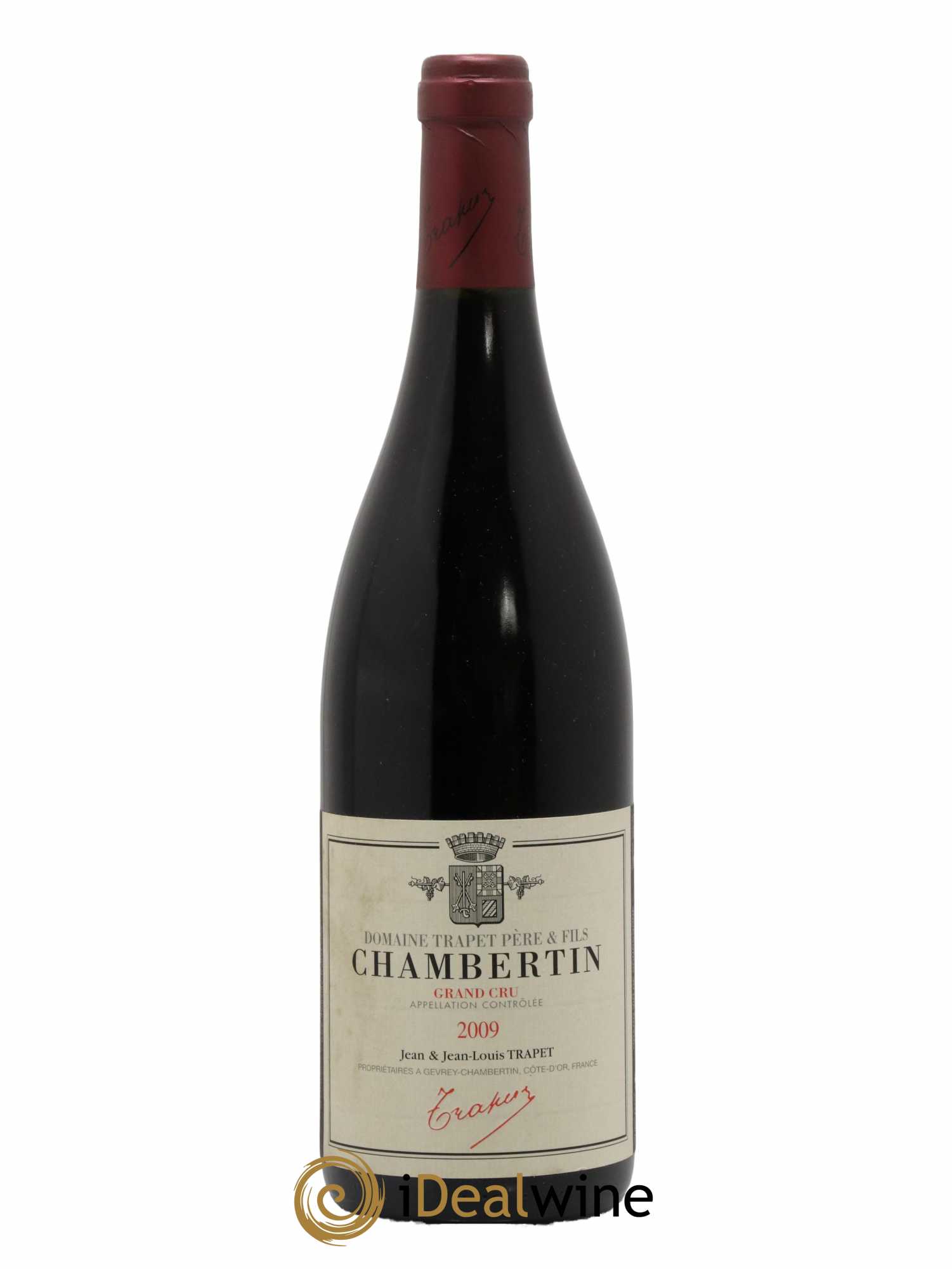 Chambertin Grand Cru Domaine Trapet 2009 - Lot de 1 bouteille - 0