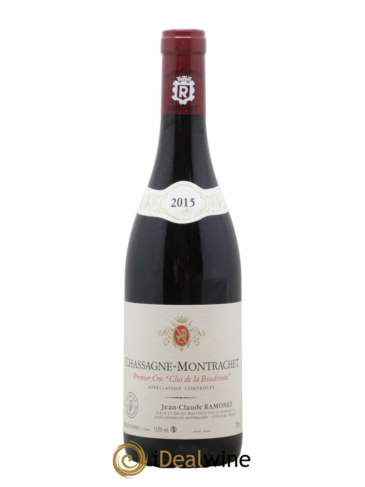 Chassagne-Montrachet 1er Cru Clos de la Boudriotte Ramonet (Domaine) 2015 - Lot of 1 bottle - 0