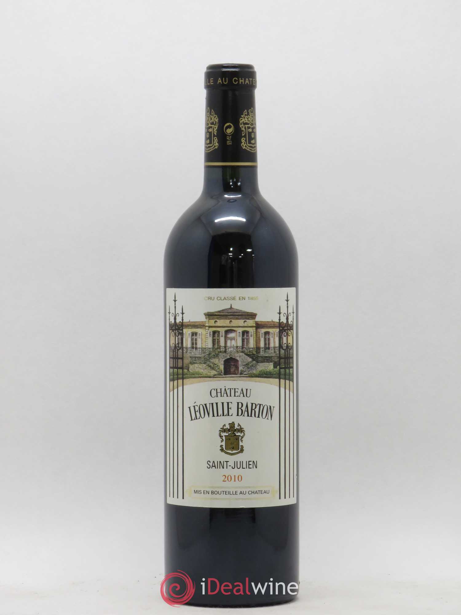 Château Léoville Barton 2ème Grand Cru Classé 2010 - Lot de 1 bouteille - 0