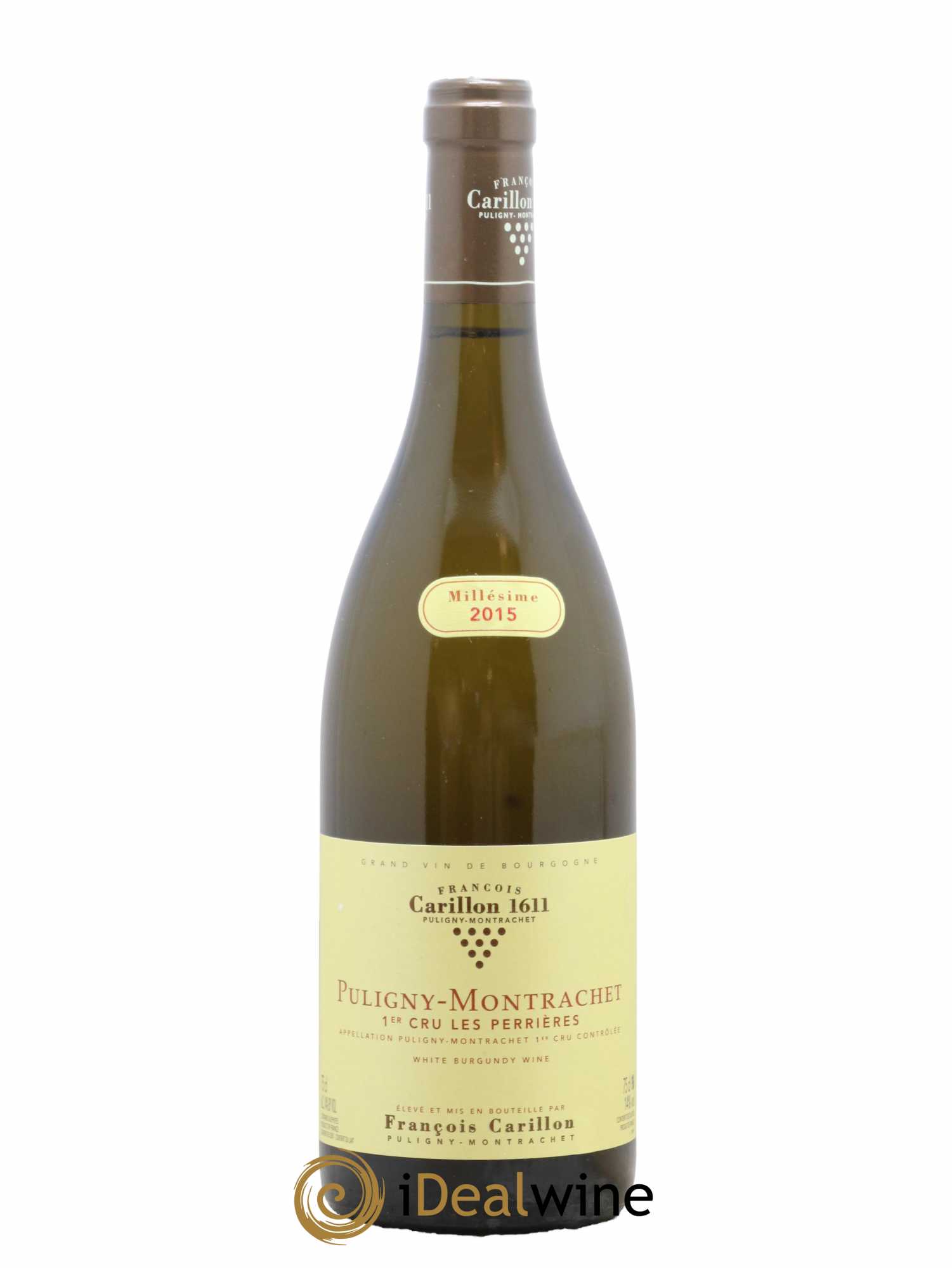 Puligny-Montrachet 1er Cru Les Perrières François Carillon 2015 - Lot de 1 bouteille - 0