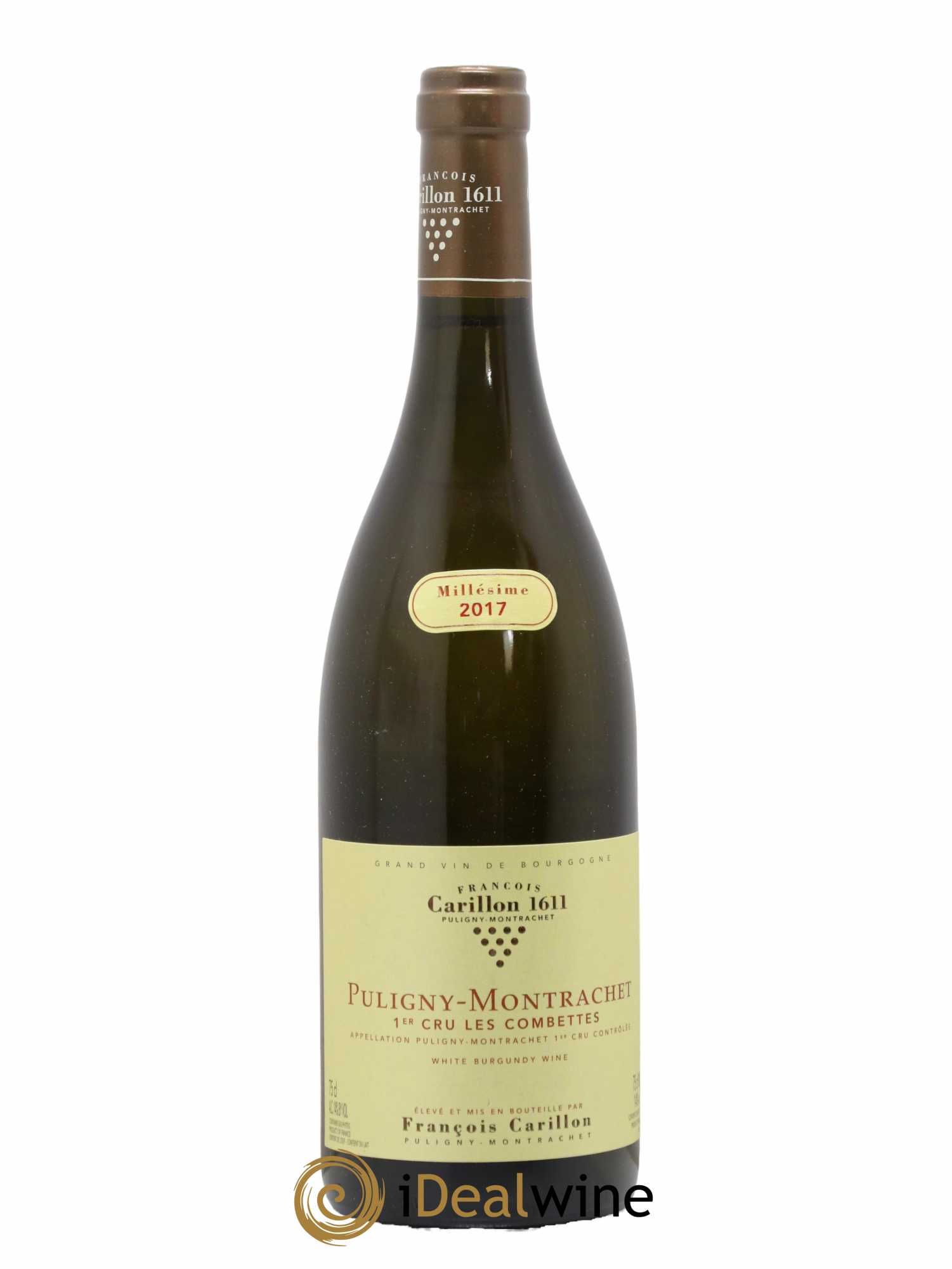 Puligny-Montrachet 1er Cru Les Combettes François Carillon 2017 - Lot de 1 bouteille - 0