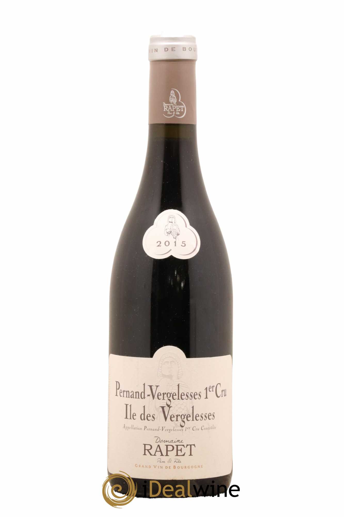 Pernand-Vergelesses 1er Cru Ile des Vergelesses Domaine Rapet Père et Fils 2015 - Lot de 1 bouteille - 0