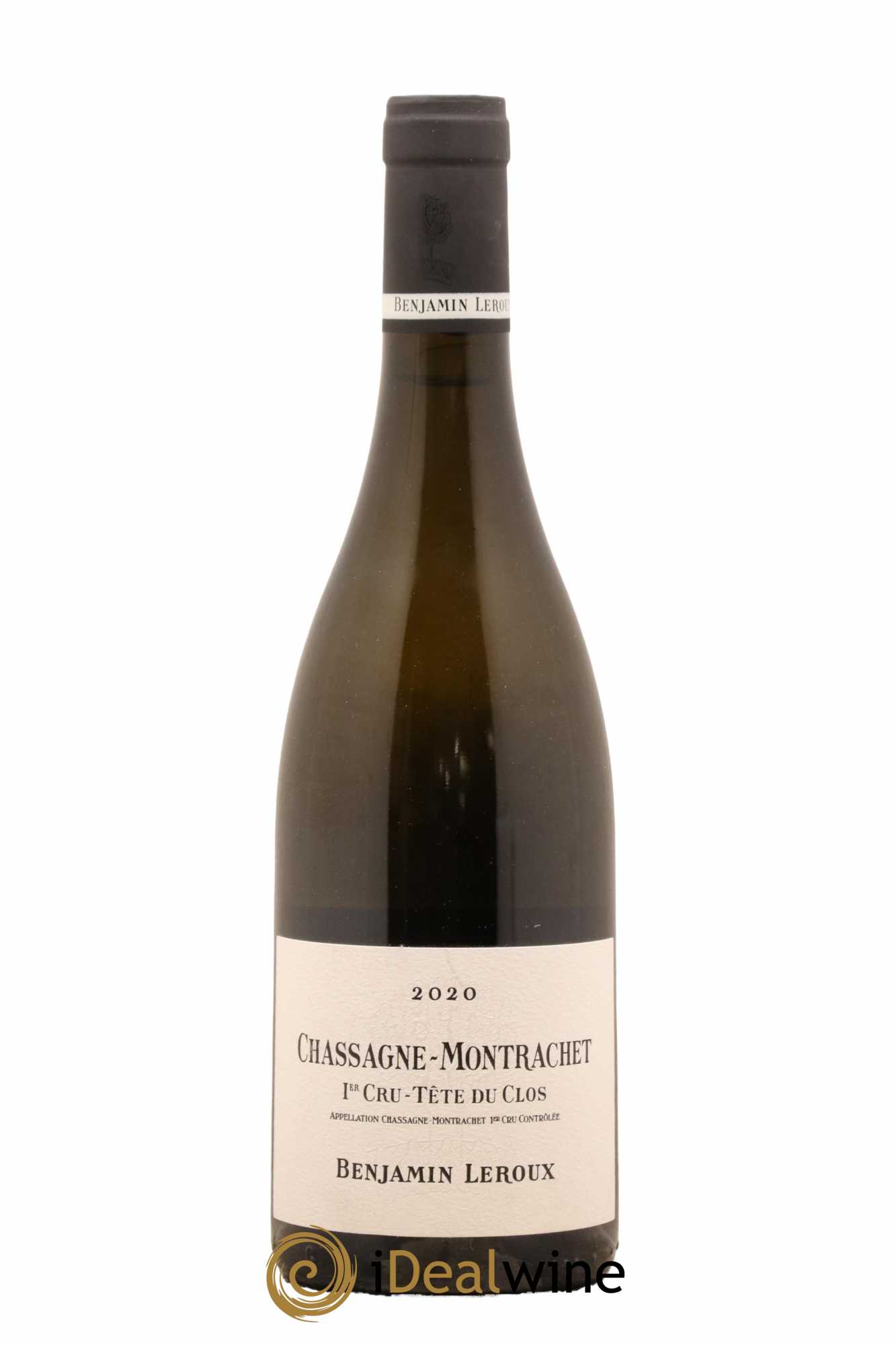 Chassagne-Montrachet 1er Cru Tête Du Clos Benjamin Leroux 2020 - Lot de 1 bouteille - 0