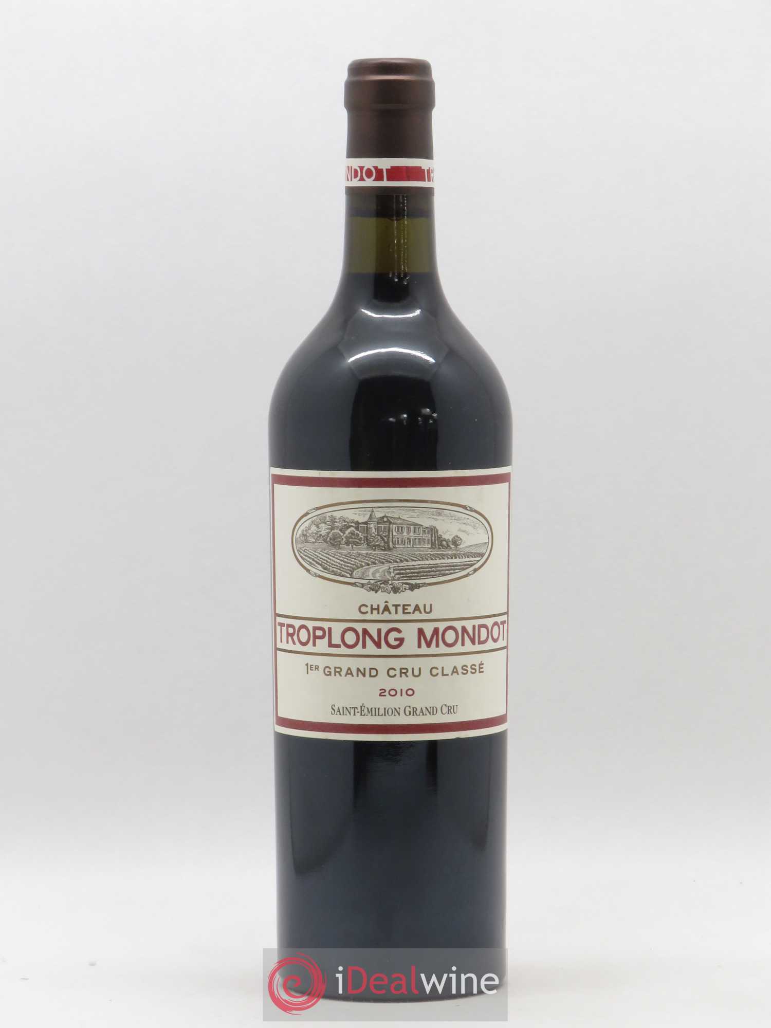 Château Troplong Mondot 1er Grand Cru Classé B 2010 - Lot de 1 bouteille - 0