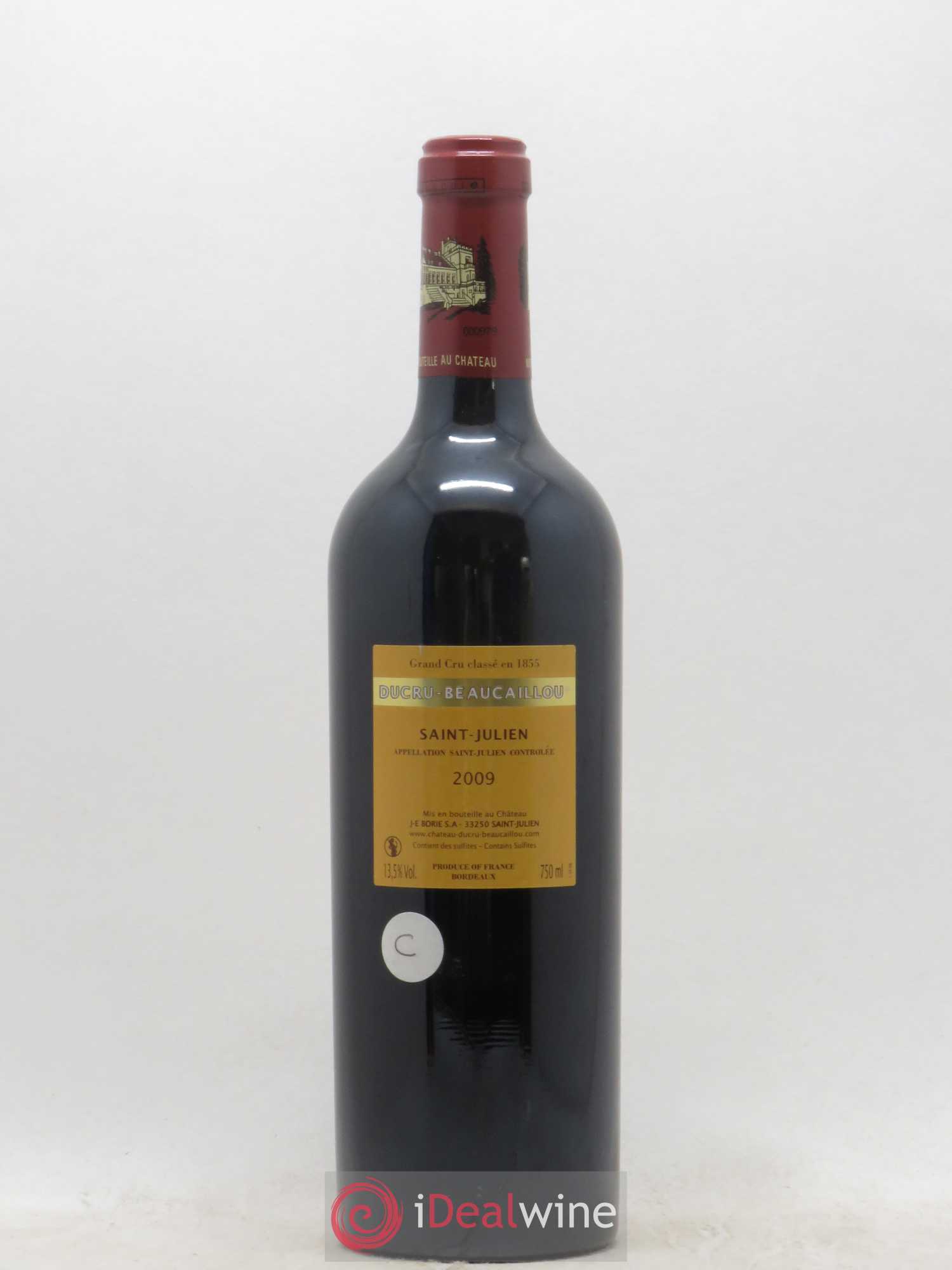 Château Ducru Beaucaillou 2ème Grand Cru Classé 2009 - Lot de 1 bouteille - 1