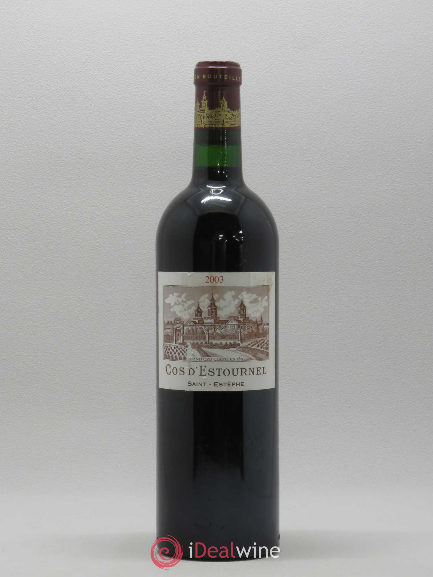 Cos d'Estournel 2ème Grand Cru Classé 2003 - Lot de 1 bouteille - 0