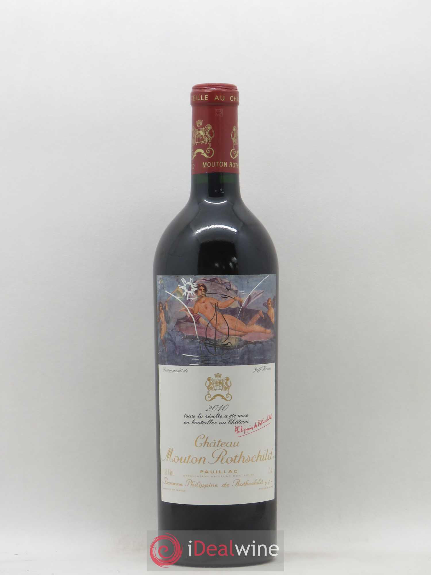 Château Mouton Rothschild 1er Grand Cru Classé 2010 - Lot de 1 bouteille - 0
