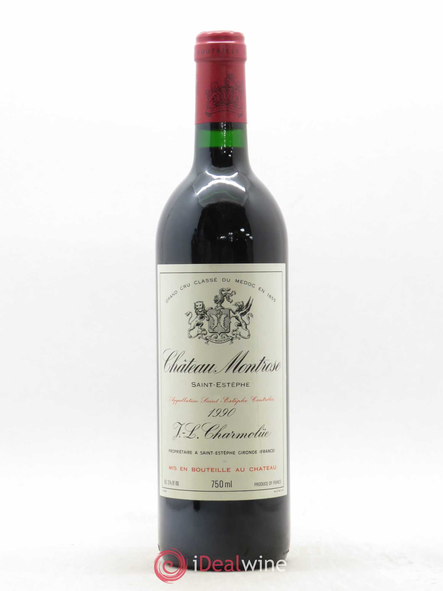 Château Montrose 2ème Grand Cru Classé 1990 - Lot de 1 bouteille - 0