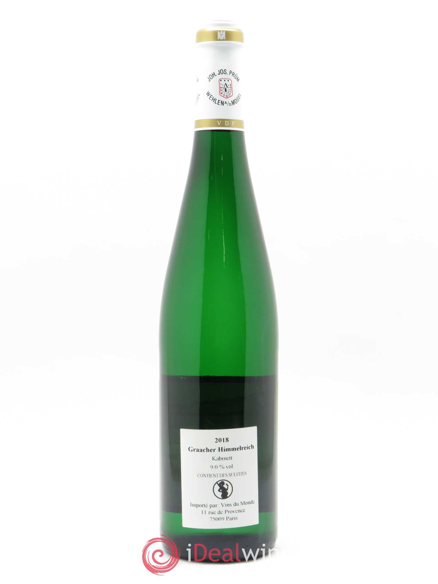 Riesling Joh. Jos. Prum Graacher Himmelreich Kabinett 2018 - Posten von 1 Flasche - 1