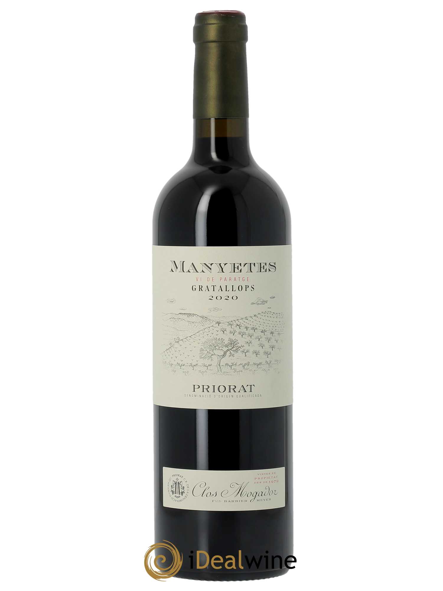 Priorat Clos Mogador Manyetes René Barbier 2020 - Lot of 1 bottle - 0